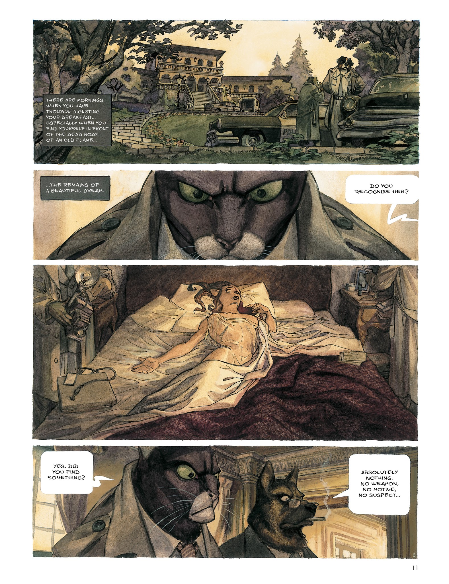 Read online Blacksad: The Collected Stories comic -  Issue # TPB (Part 1) - 13