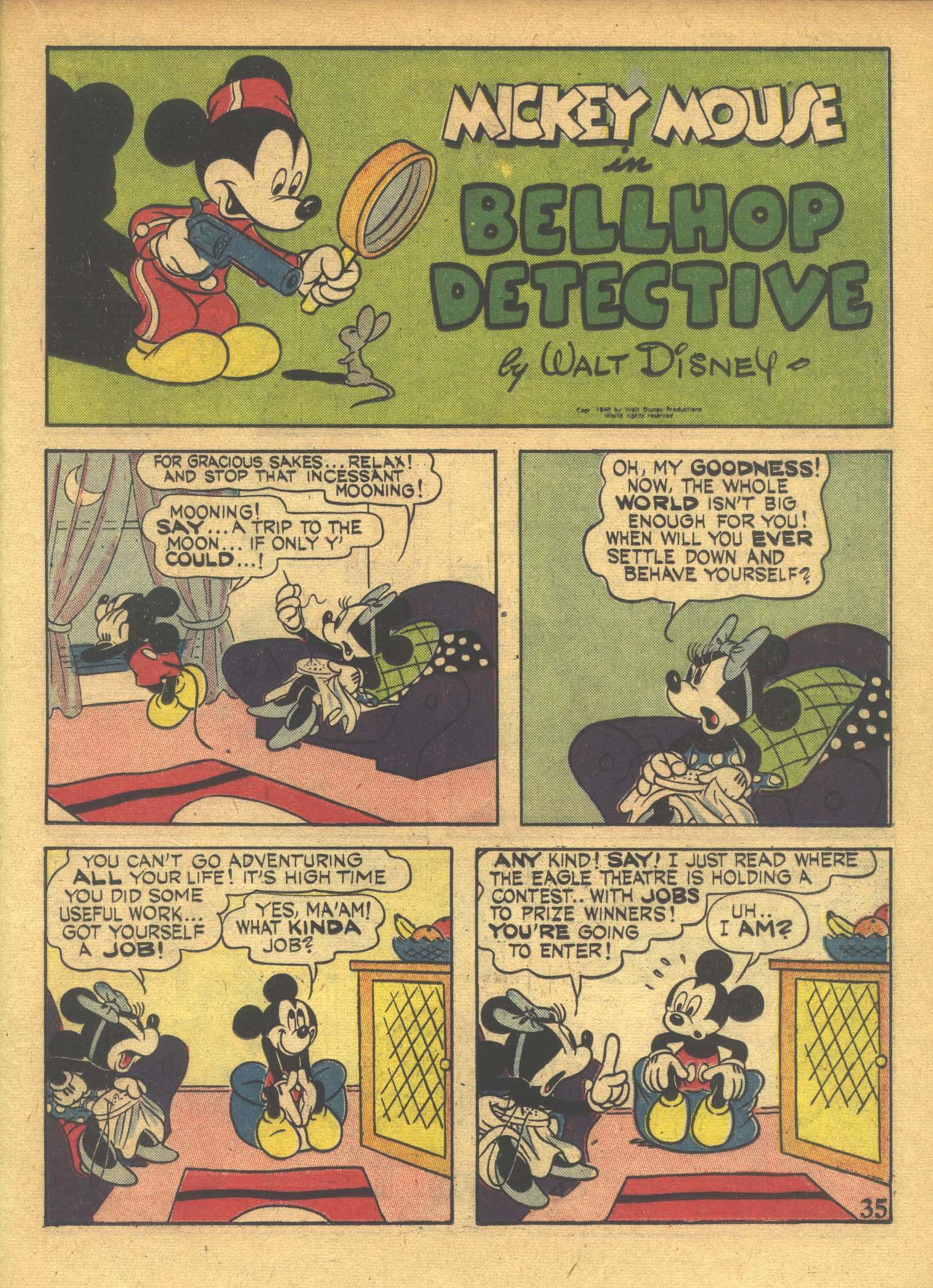 Read online Walt Disney's Comics and Stories comic -  Issue #30 - 37