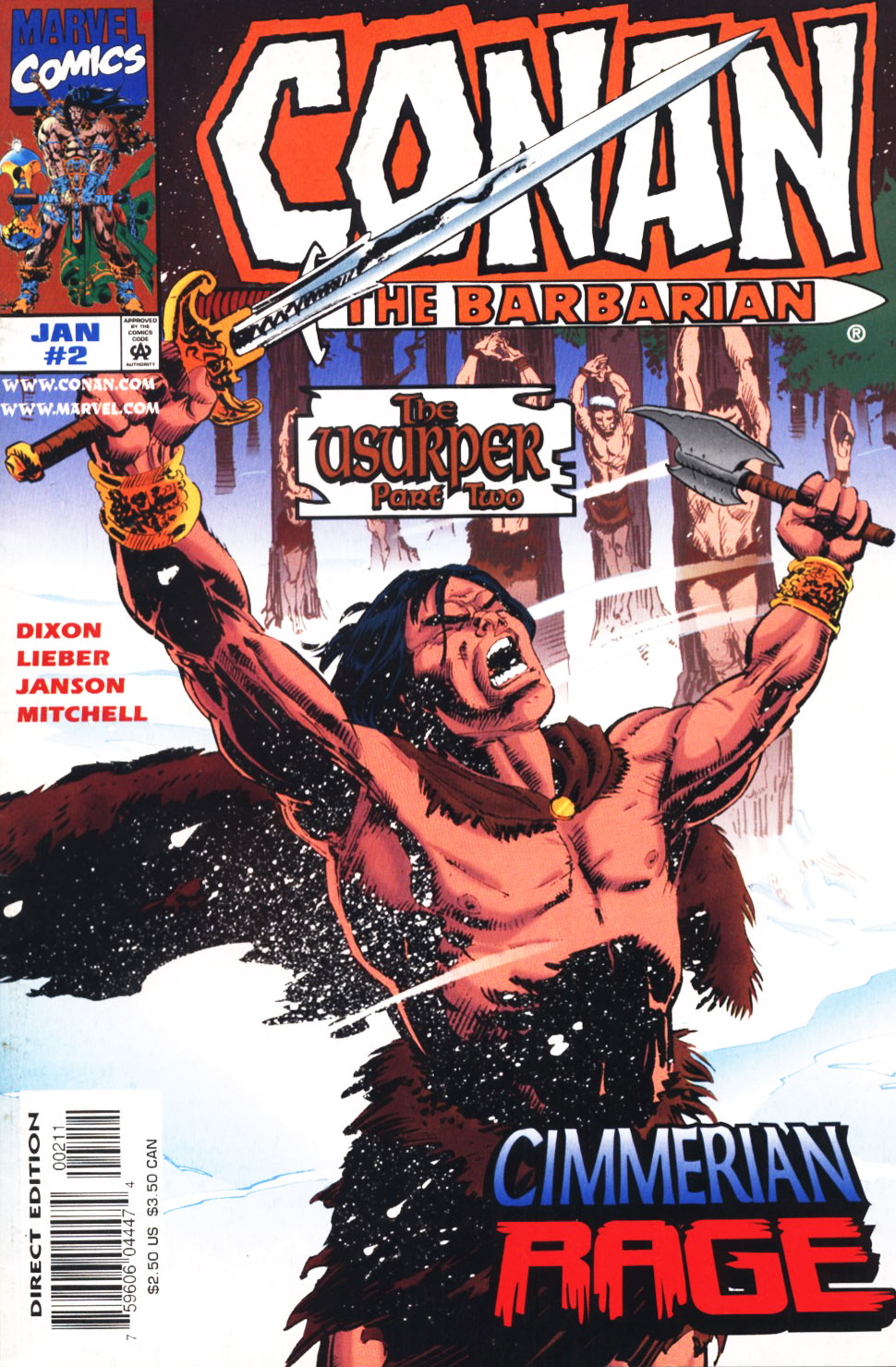 Read online Conan the Barbarian: The Usurper comic -  Issue #2 - 1