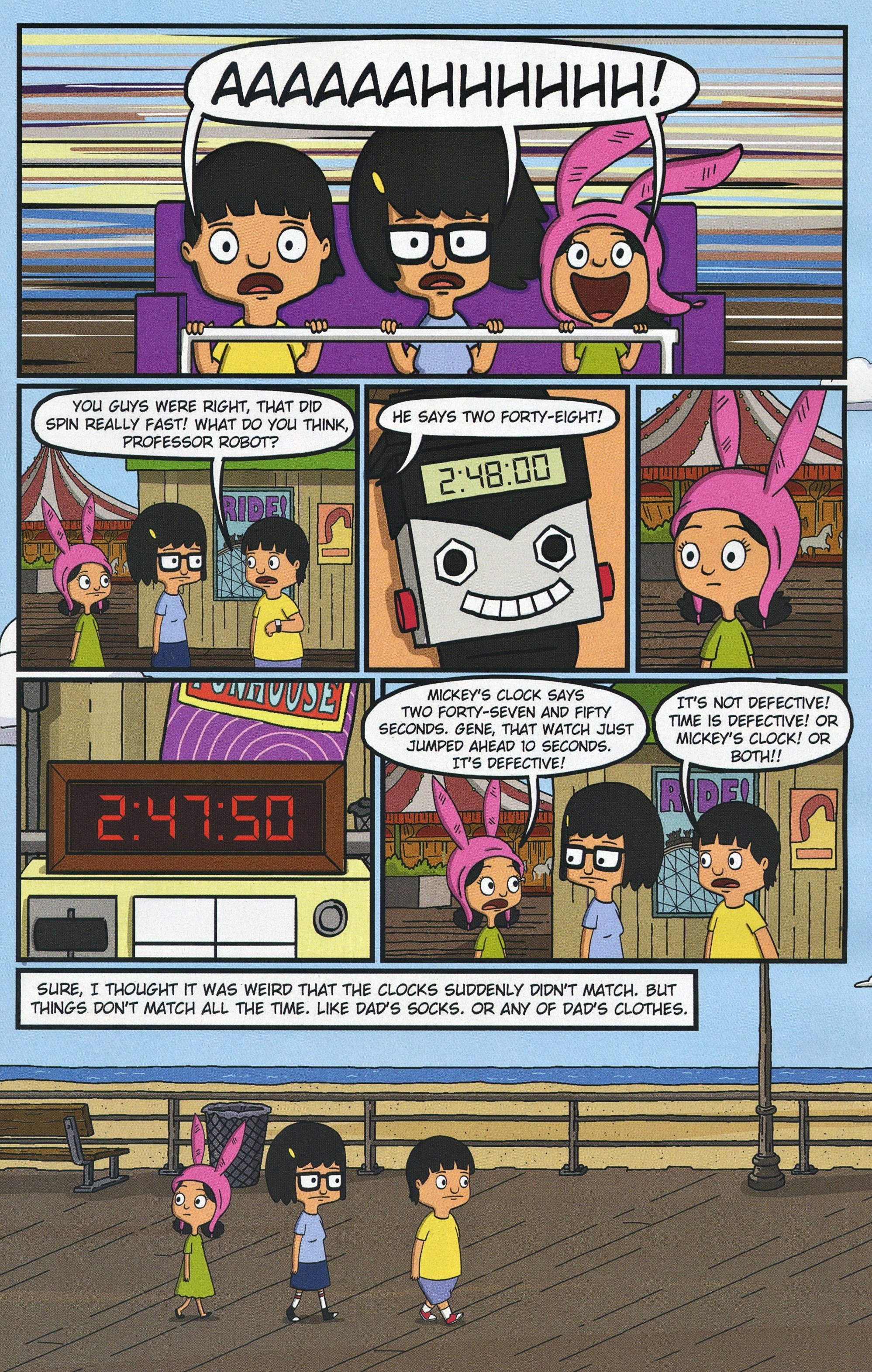 Read online Free Comic Book Day 2019 comic -  Issue # Bob's Burgers - 5