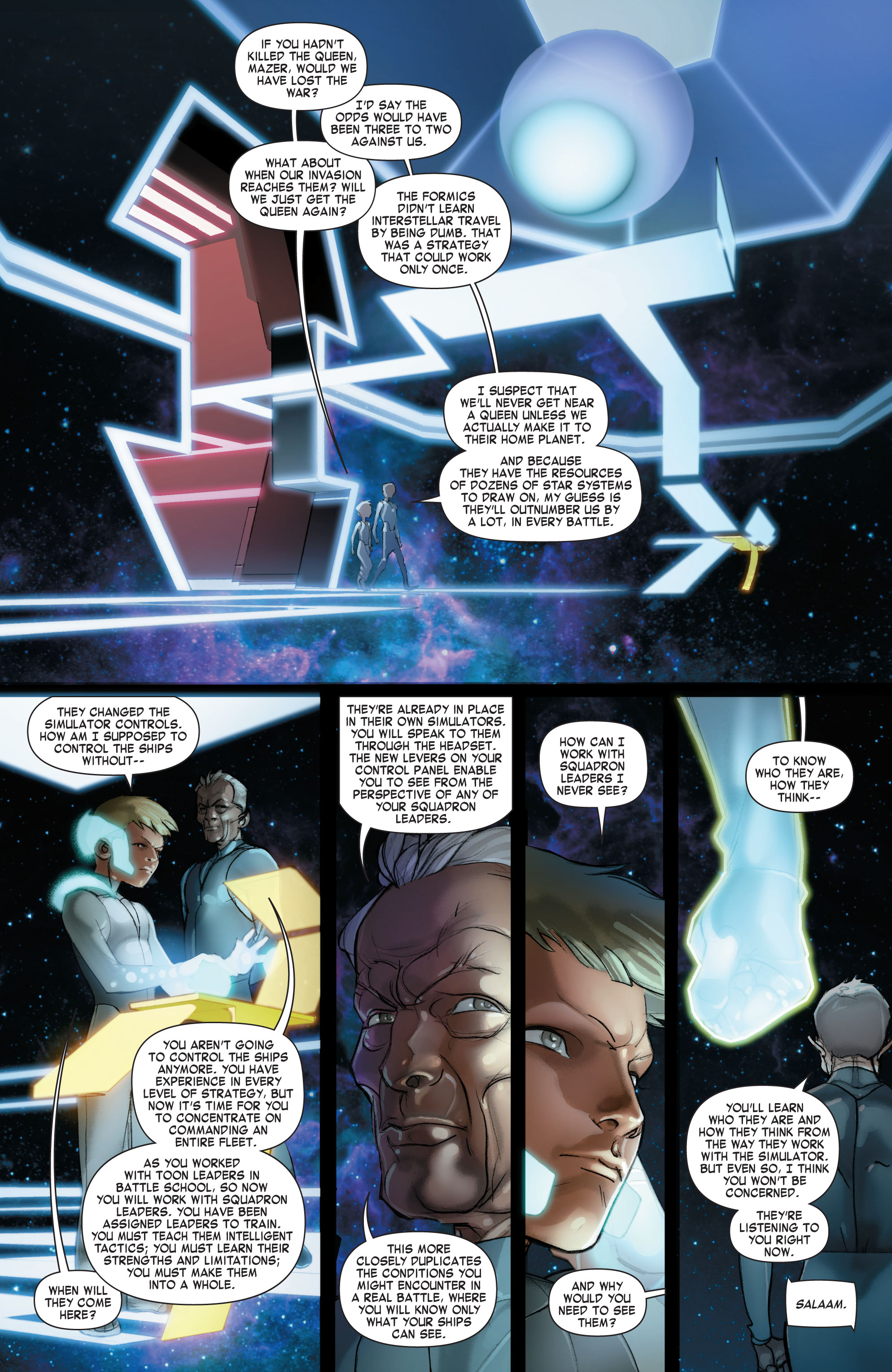 Read online Ender's Game: Command School comic -  Issue #5 - 6