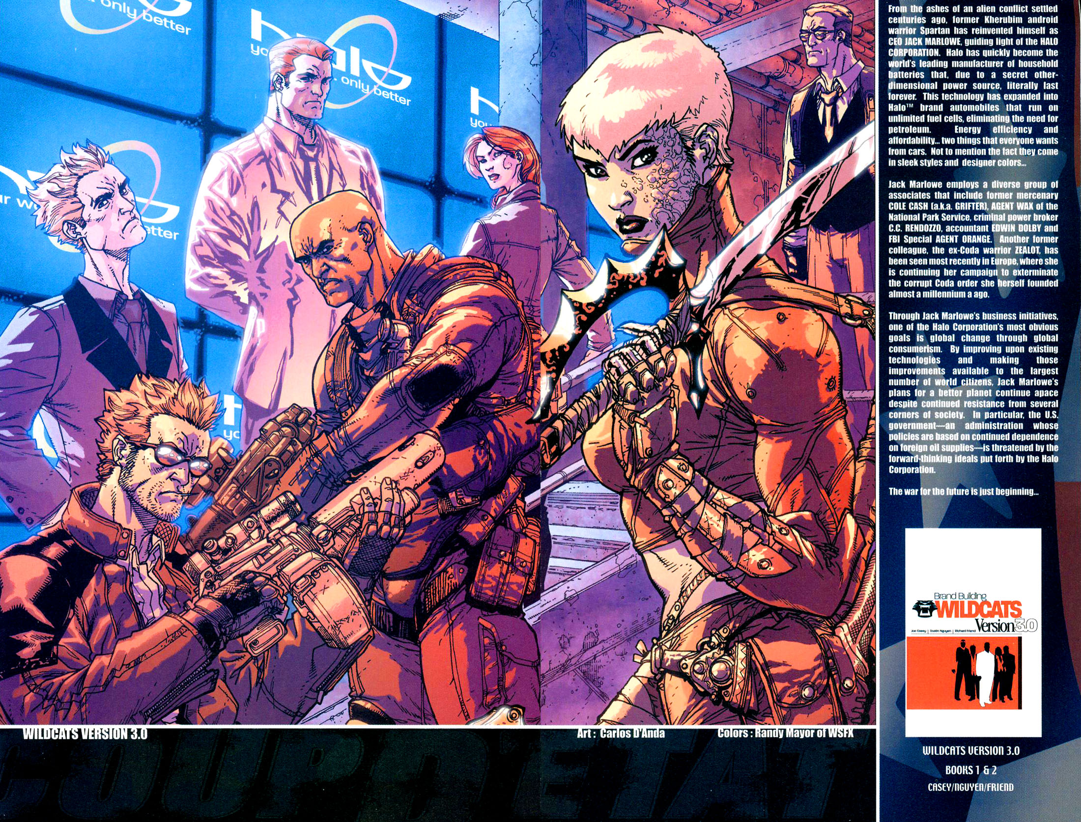 Read online Coup D'Etat comic -  Issue #5 - 8