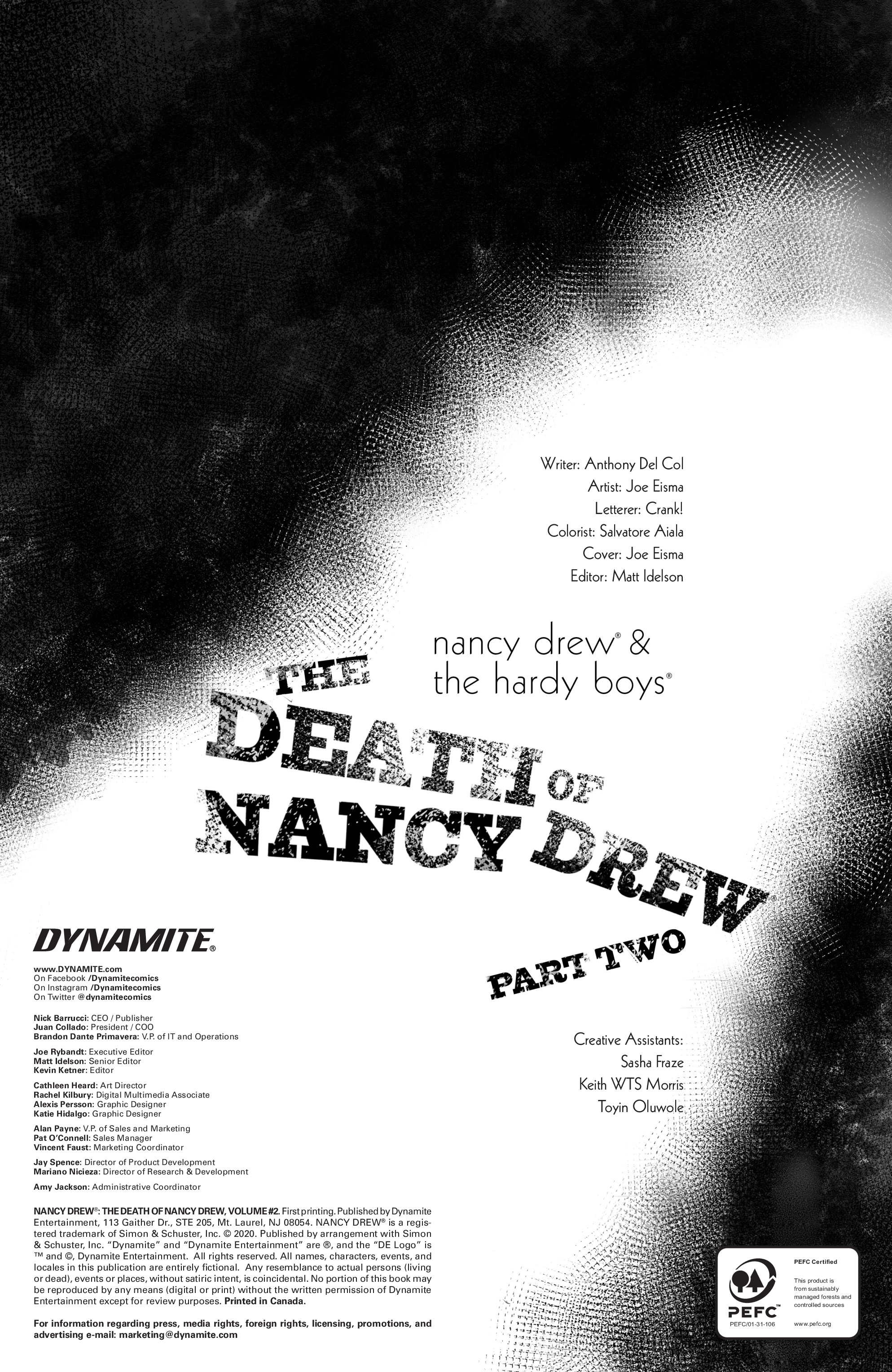 Read online Nancy Drew & The Hardy Boys: The Death of Nancy Drew comic -  Issue #2 - 2