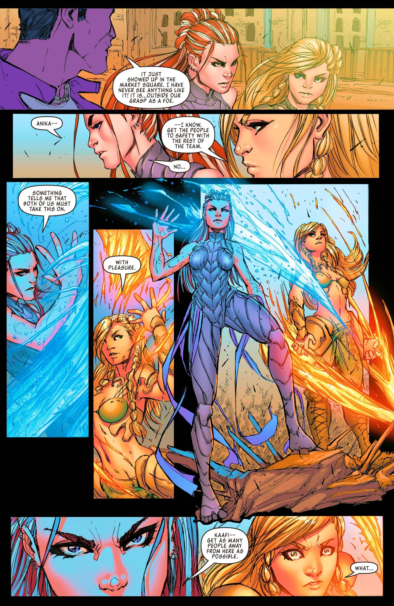 Read online Michael Turner's Fathom: Kiani (2015) comic -  Issue #2 - 16