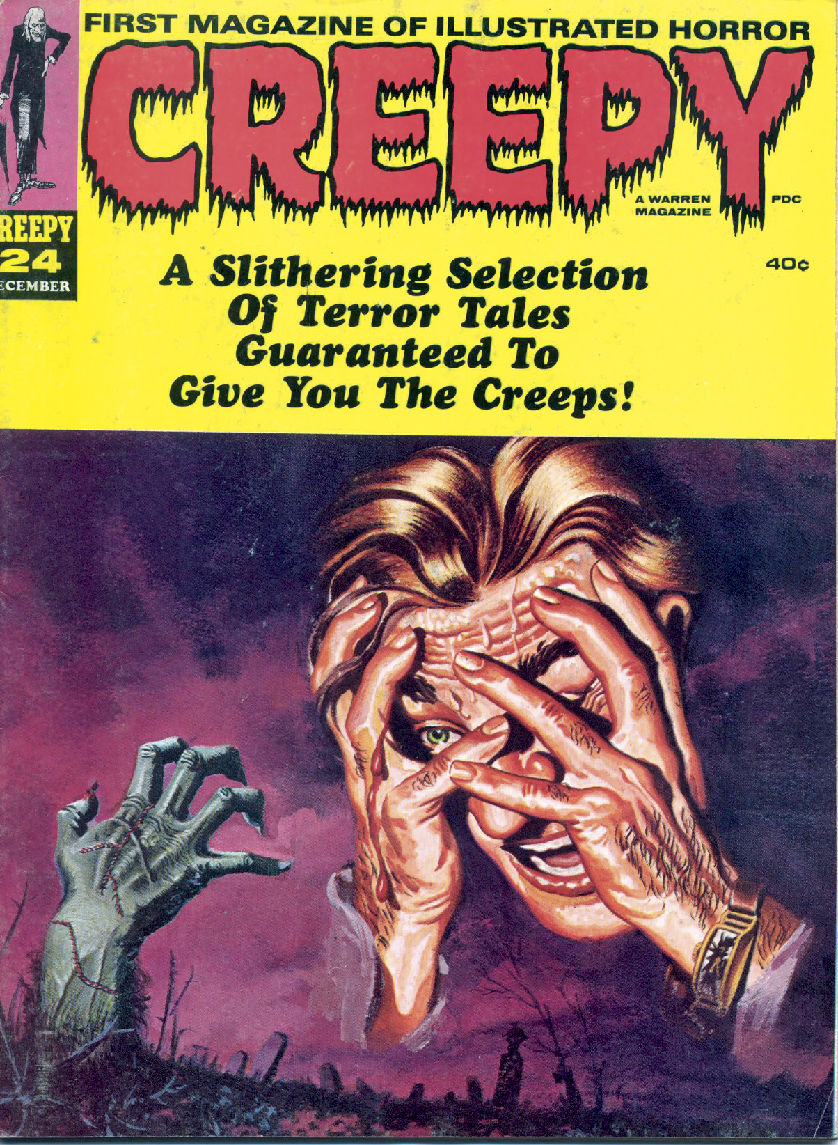 Read online Creepy (1964) comic -  Issue #24 - 1