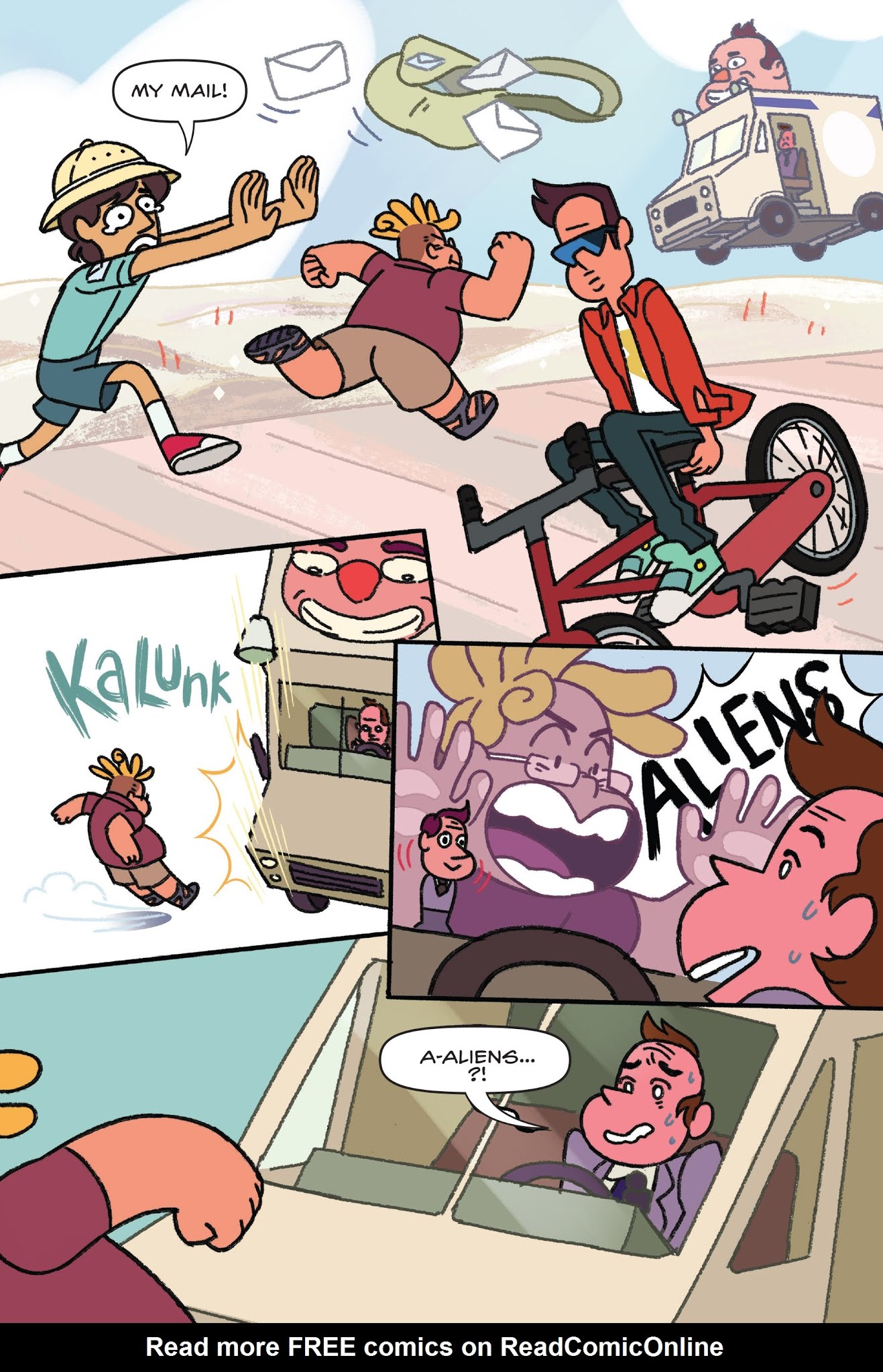 Read online Steven Universe: Anti-Gravity comic -  Issue # TPB - 17