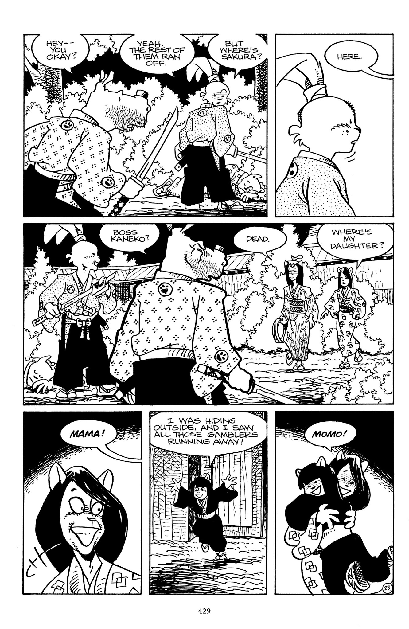 Read online The Usagi Yojimbo Saga comic -  Issue # TPB 6 - 427