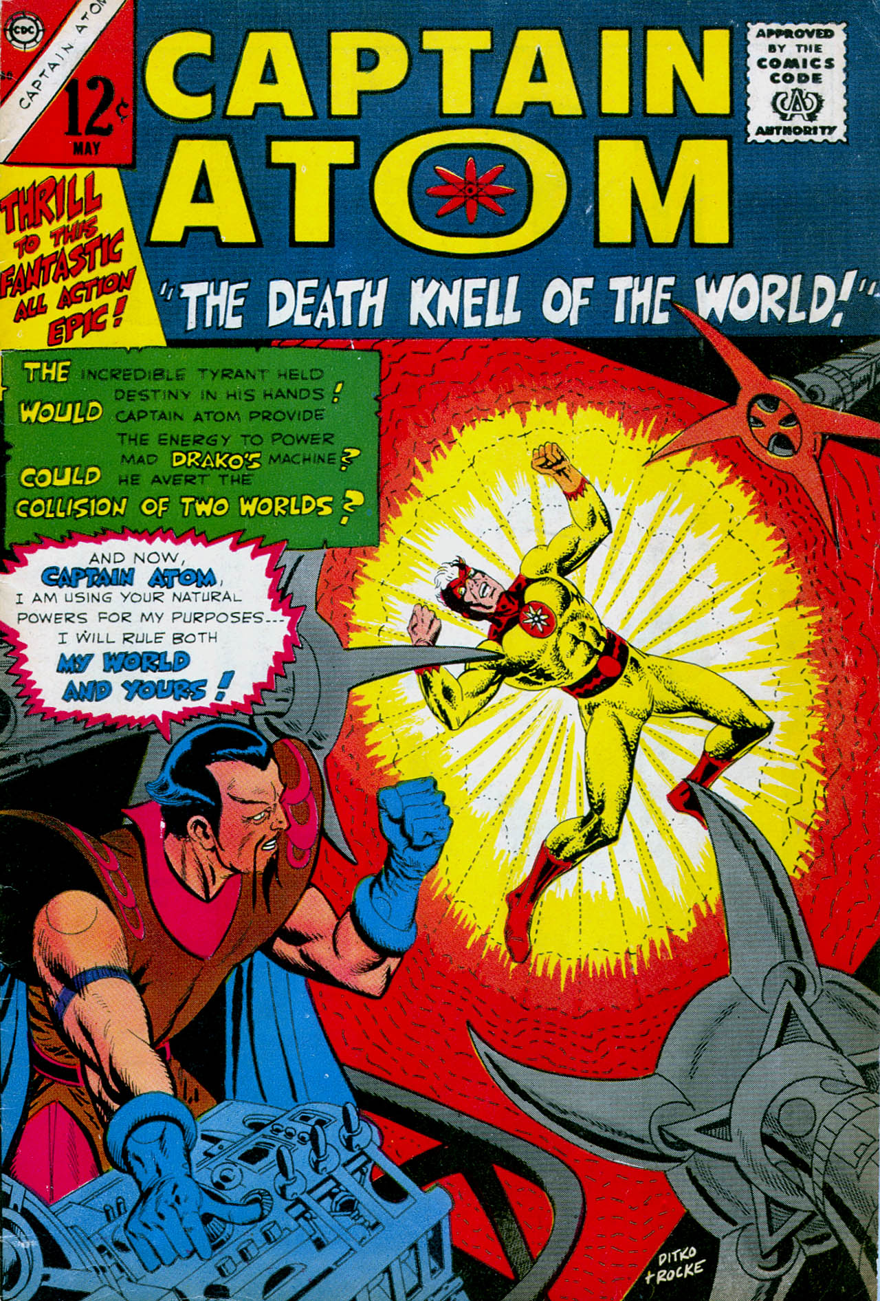 Read online Captain Atom (1965) comic -  Issue #80 - 1
