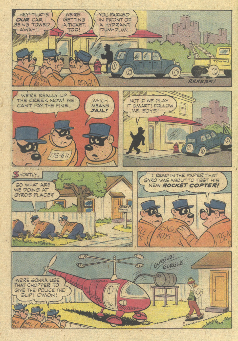 Read online Walt Disney THE BEAGLE BOYS comic -  Issue #33 - 4
