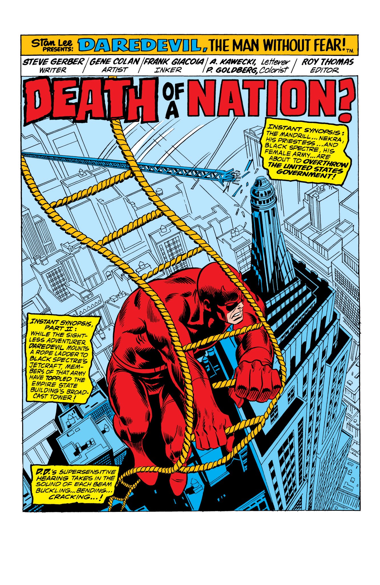 Read online Marvel Masterworks: Daredevil comic -  Issue # TPB 11 (Part 2) - 7