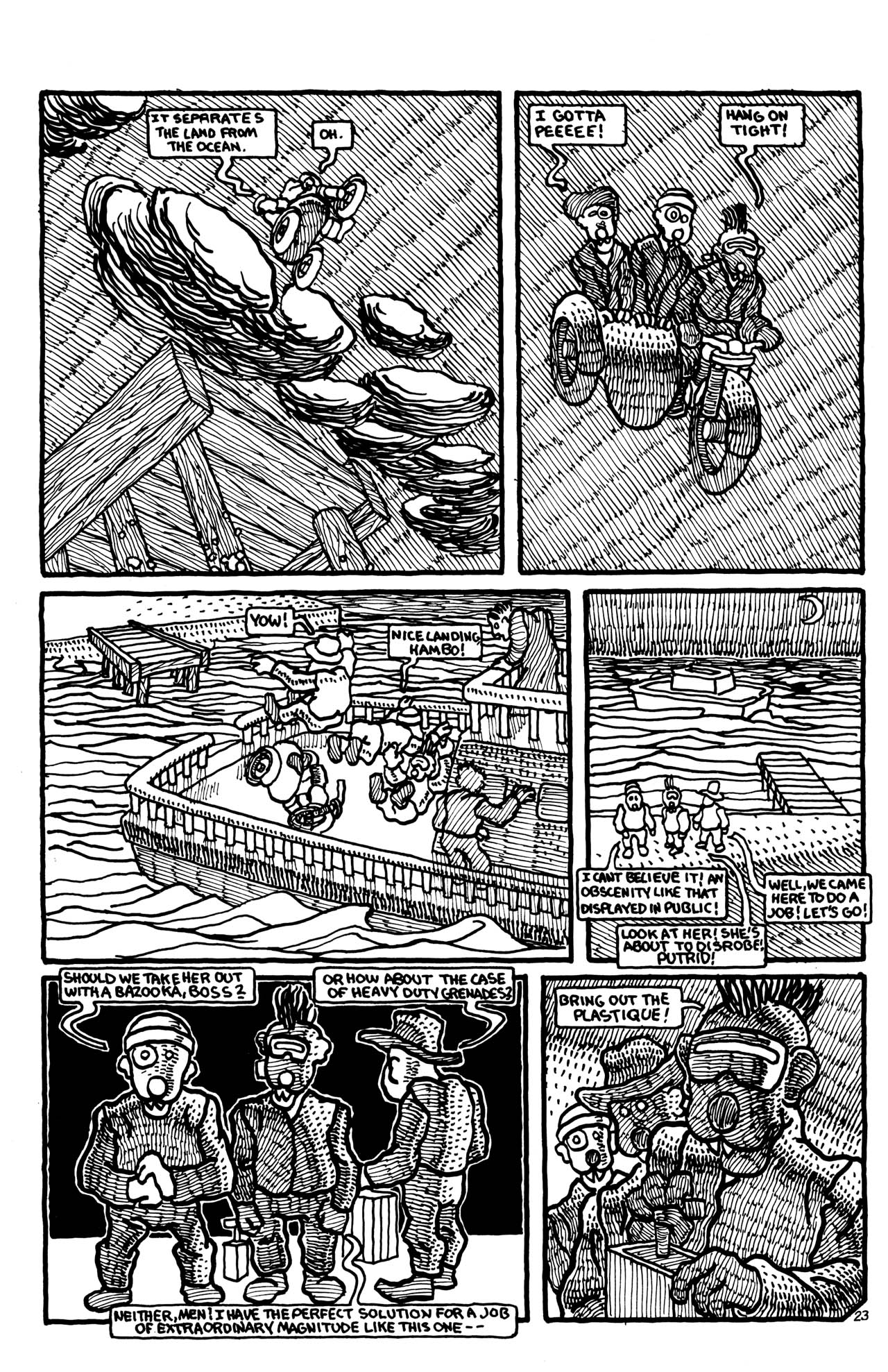 Read online Adolescent Radioactive Black Belt Hamsters comic -  Issue #2 - 25