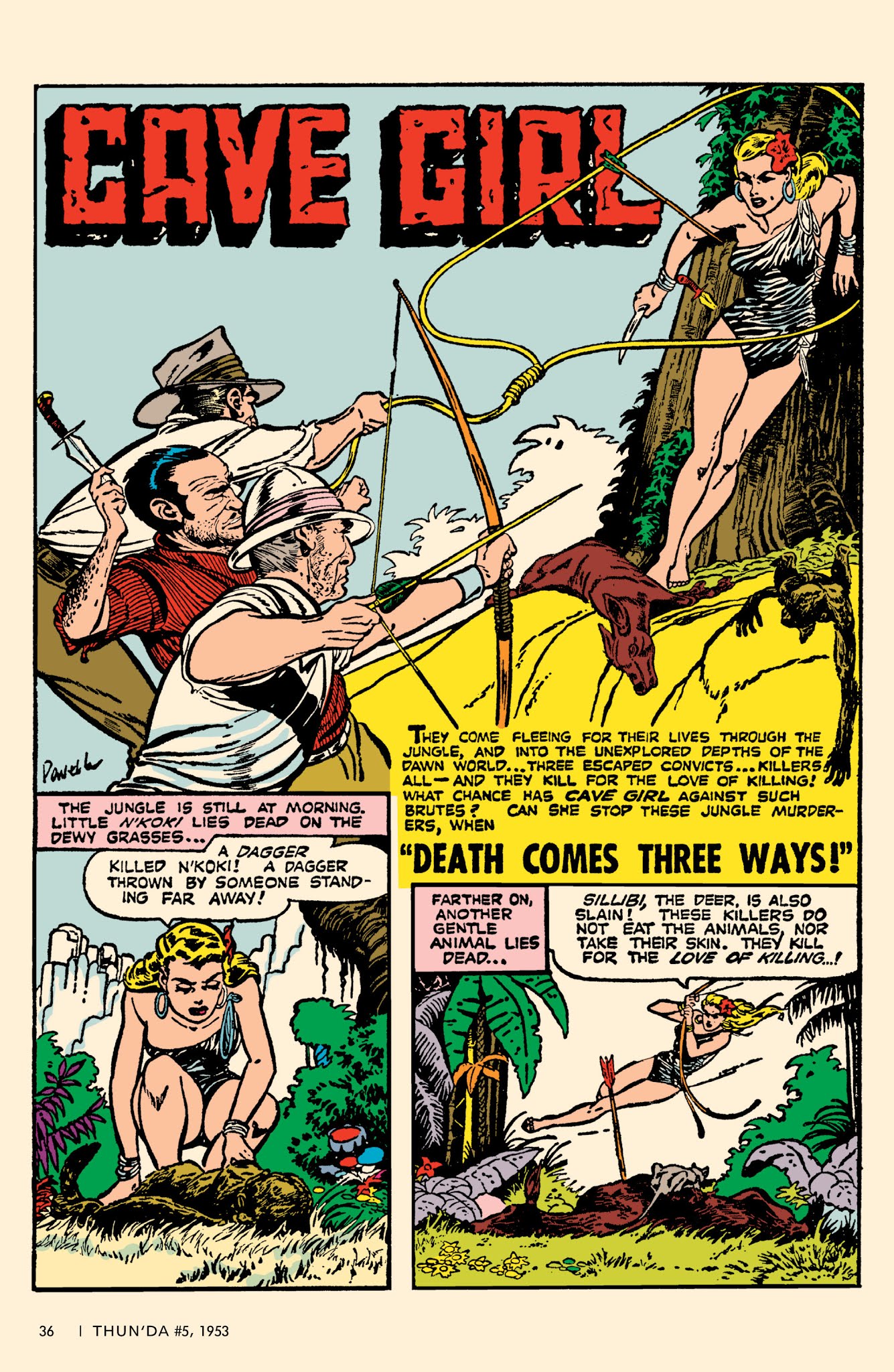 Read online Bob Powell's Complete Cave Girl comic -  Issue # TPB (Part 1) - 37