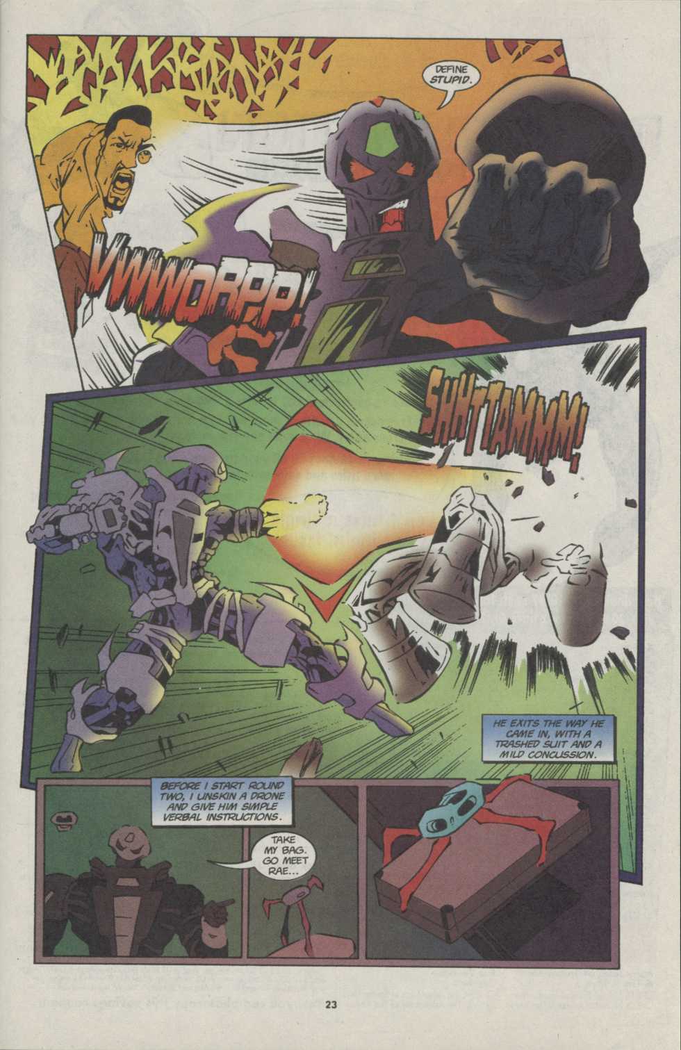 Read online War Machine (1994) comic -  Issue #25 - 18