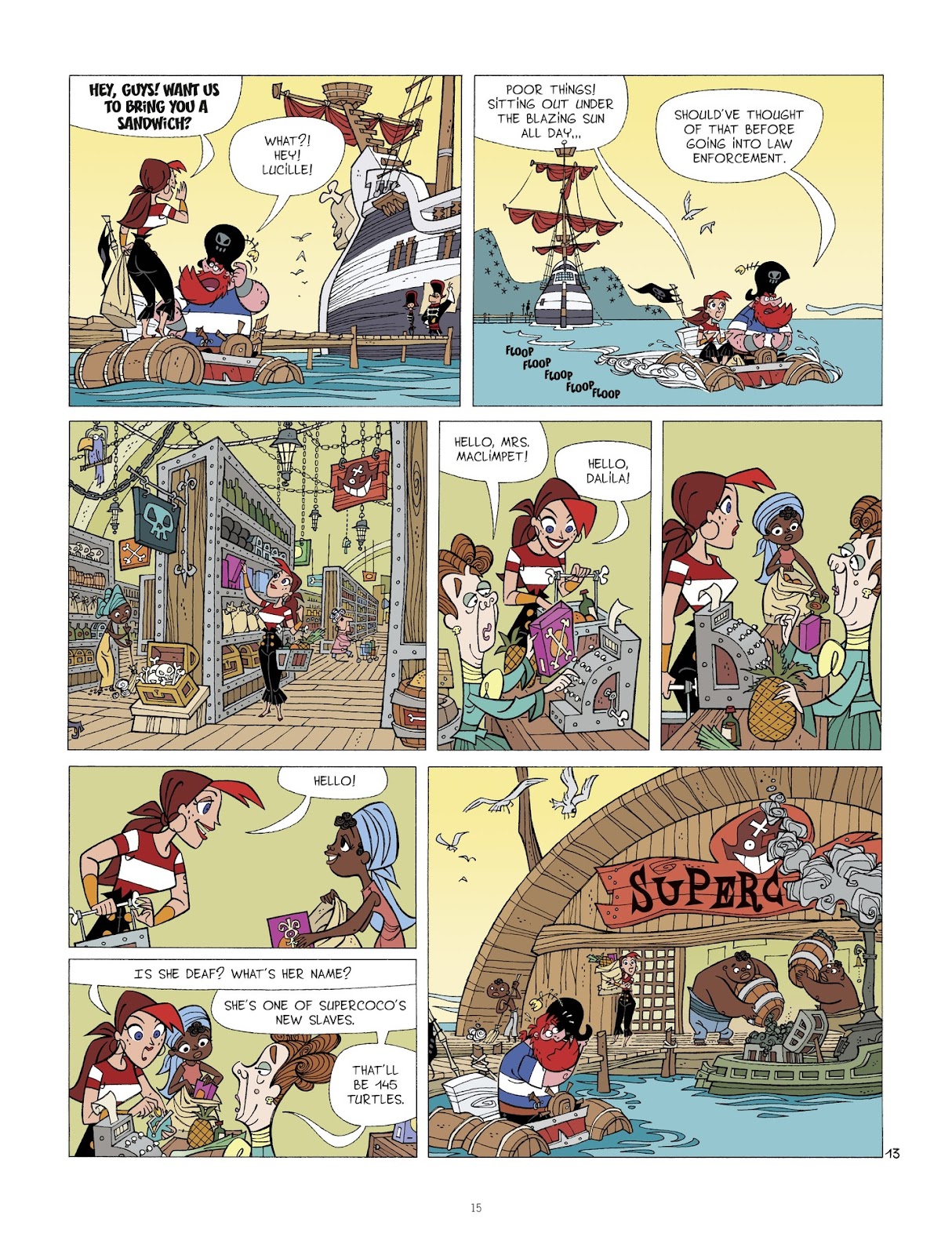 Read online Pirate Family comic -  Issue #1 - 15
