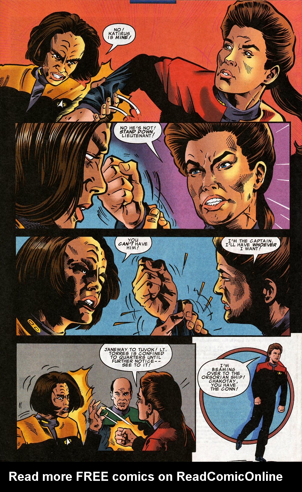 Read online Star Trek: Voyager comic -  Issue #14 - 18