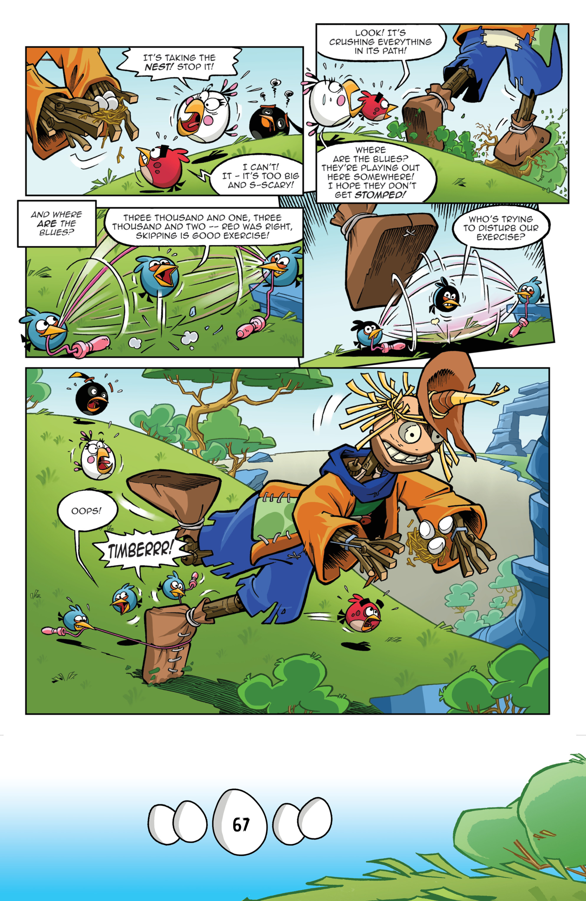 Read online Angry Birds Comics Vol. 4: Fly Off The Handle comic -  Issue # Full - 68