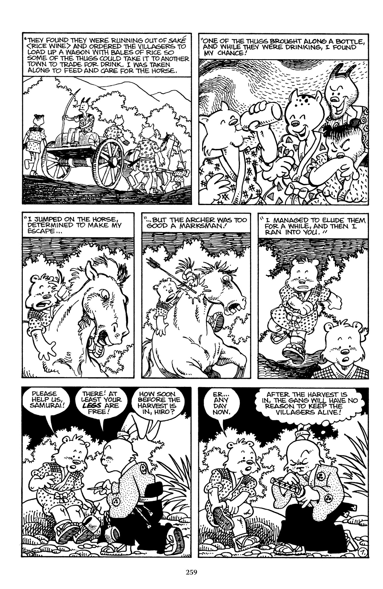 Read online The Usagi Yojimbo Saga comic -  Issue # TPB 1 - 254