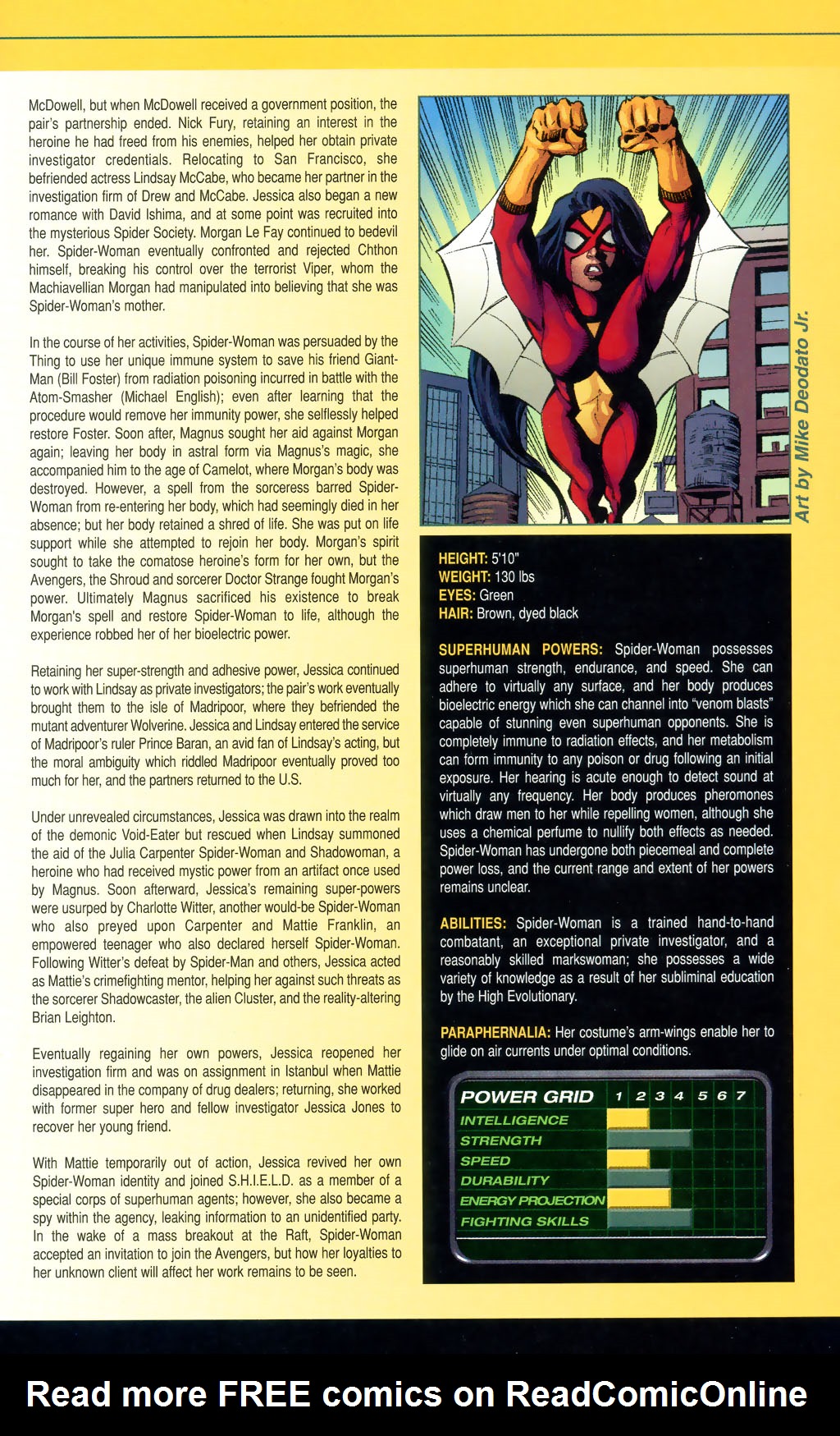 Read online Official Handbook of the Marvel Universe: Avengers 2005 comic -  Issue # Full - 39