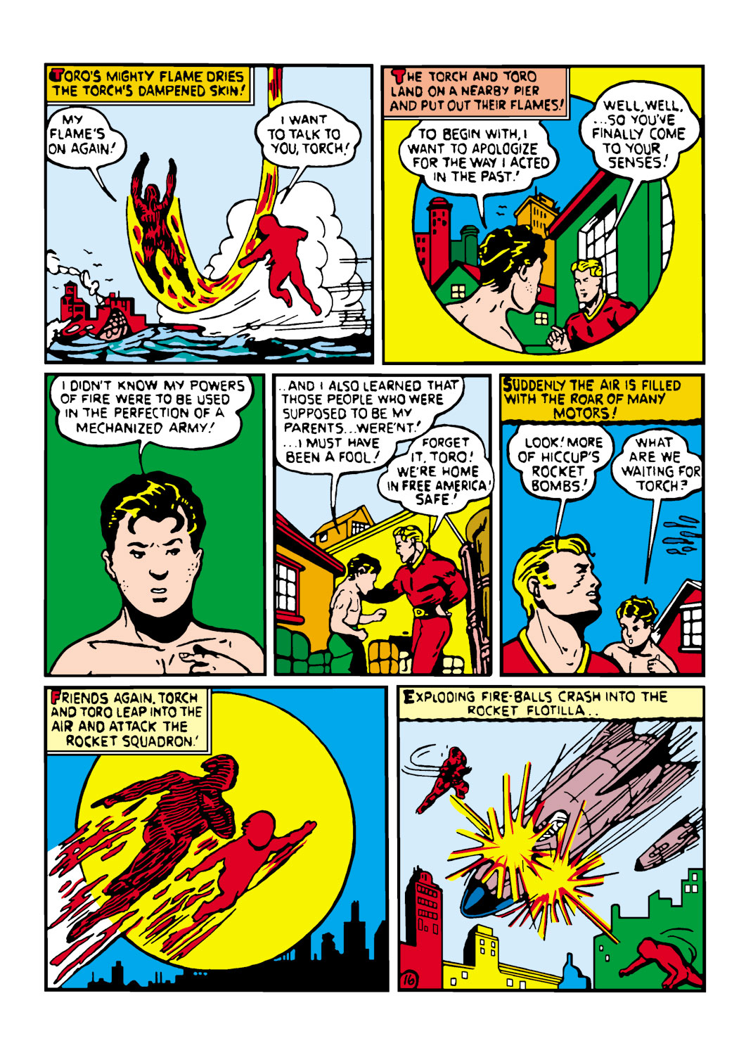 Read online The Human Torch (1940) comic -  Issue #3 - 40