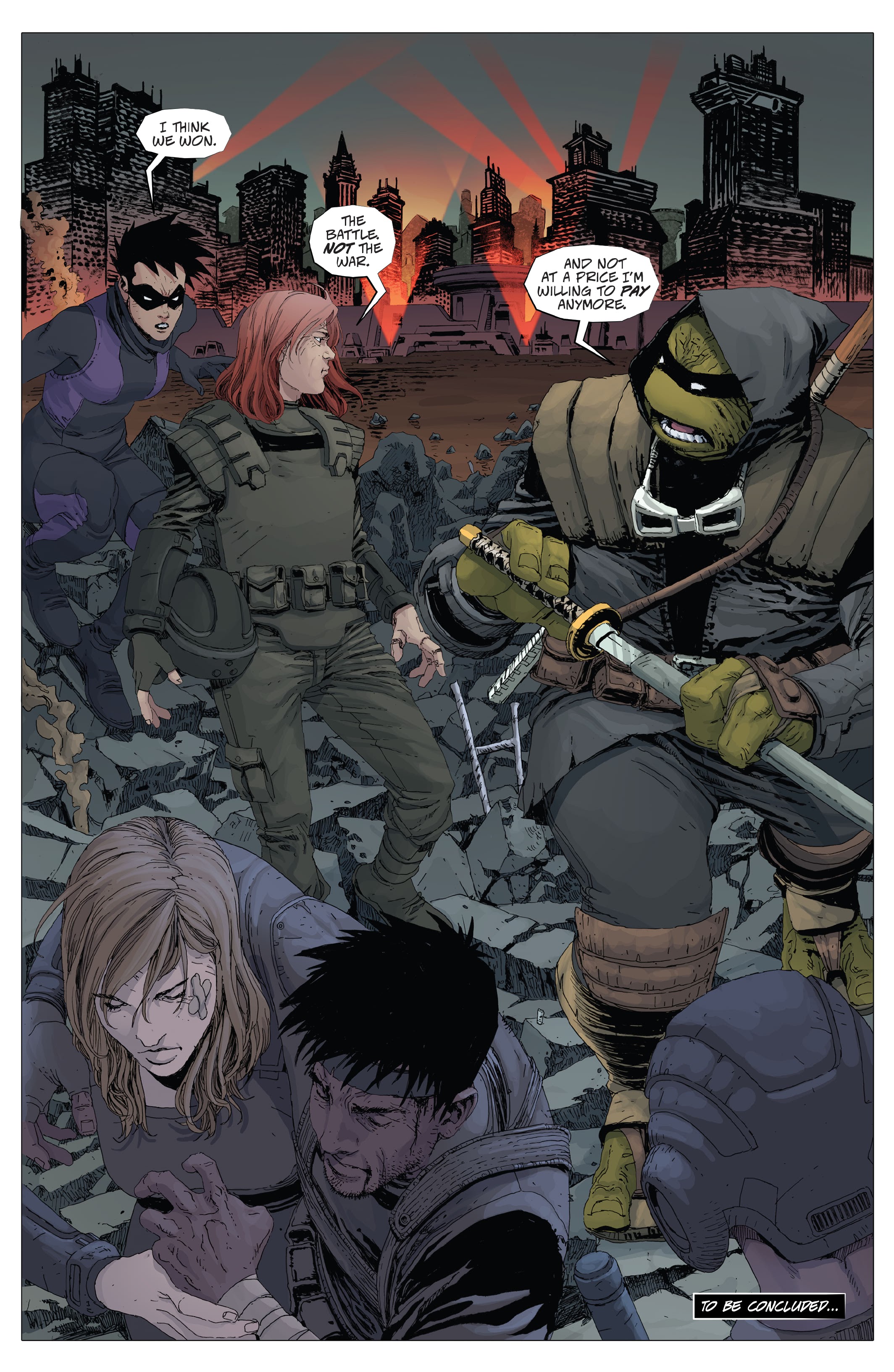Read online Teenage Mutant Ninja Turtles: The Last Ronin comic -  Issue #4 - 41