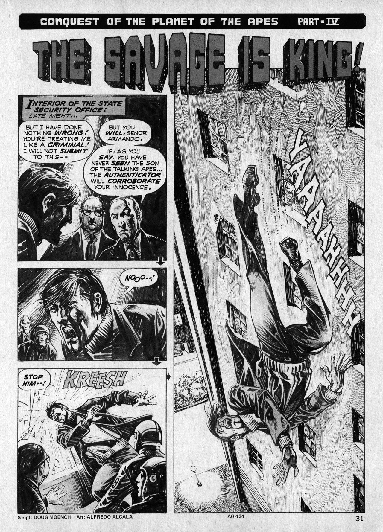 Read online Planet of the Apes comic -  Issue #19 - 30