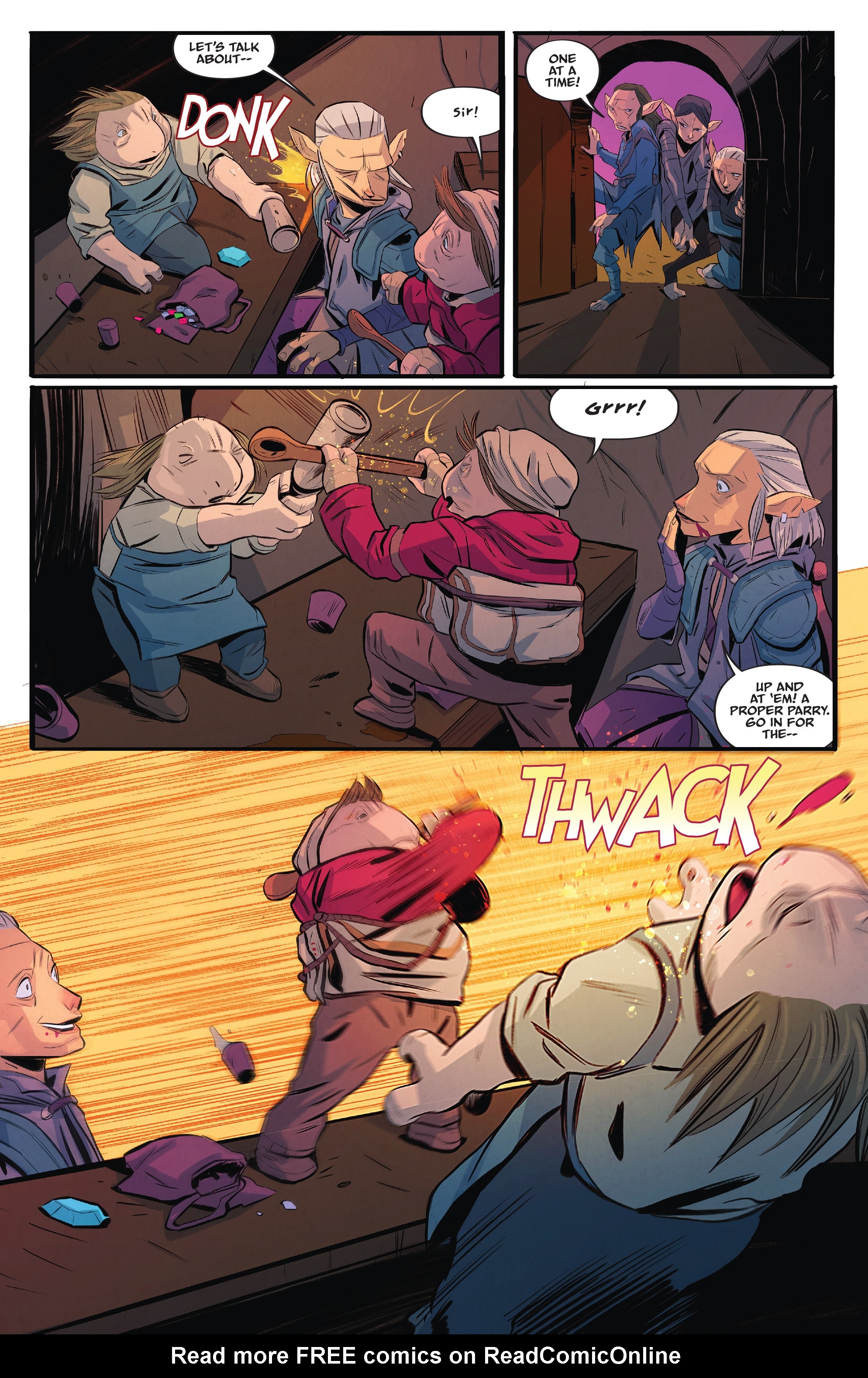 Read online Jim Henson's The Dark Crystal: Age of Resistance comic -  Issue #5 - 22
