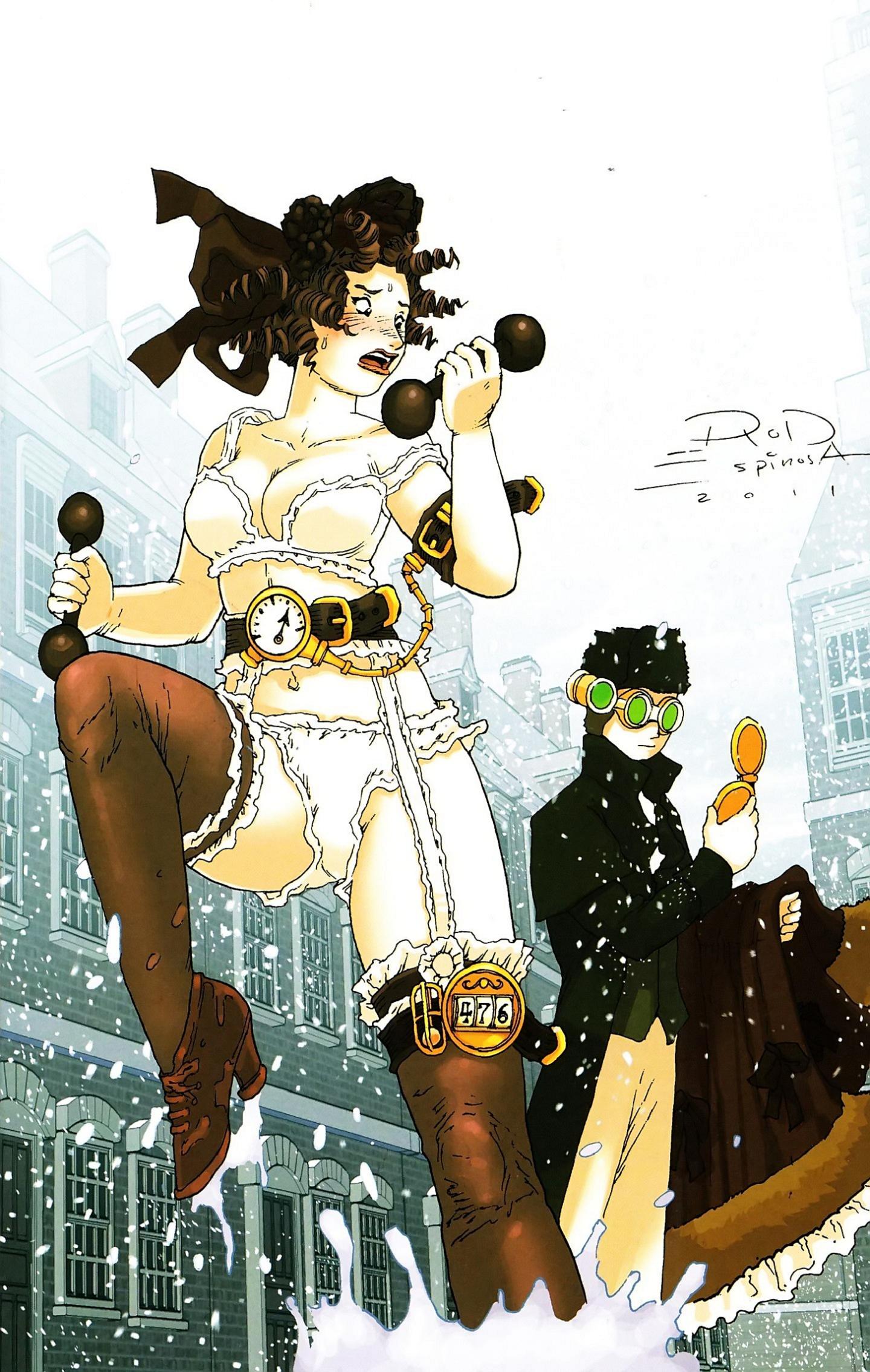Read online Victorian Secret: Girls of Steampunk comic -  Issue # Issue Winter Wardrobe 1 - 11