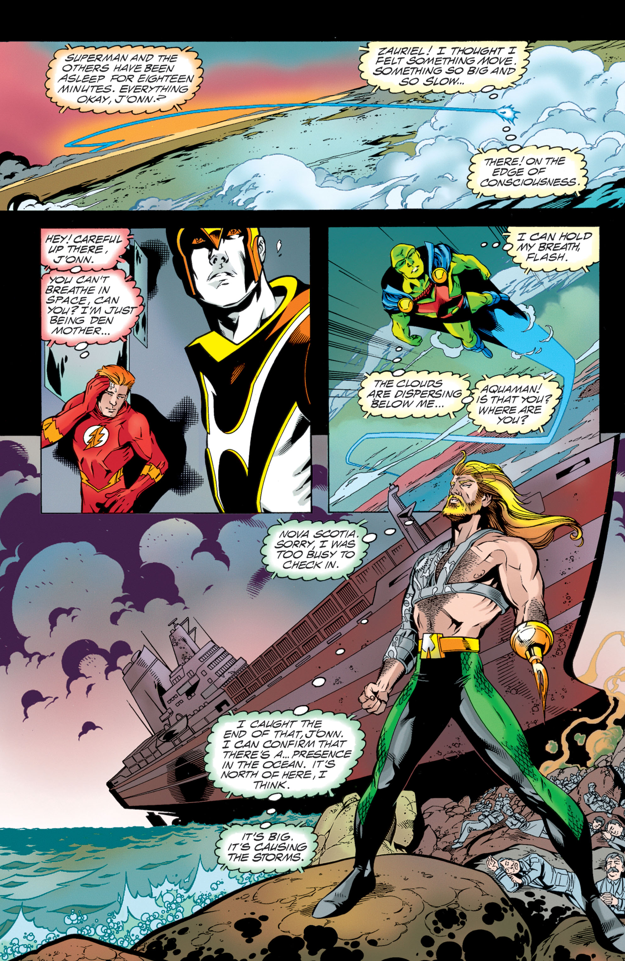 Read online JLA (1997) comic -  Issue #22 - 21