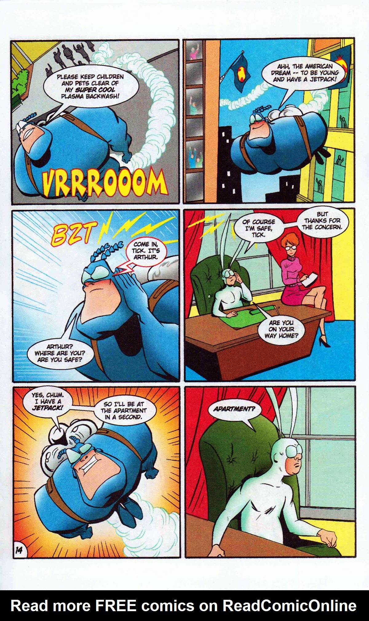 Read online The Tick: Days of Drama comic -  Issue #6 - 16