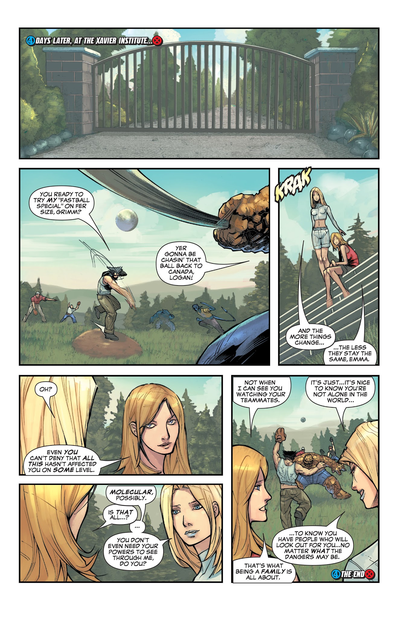 Read online X-Men/Fantastic Four comic -  Issue #5 - 23
