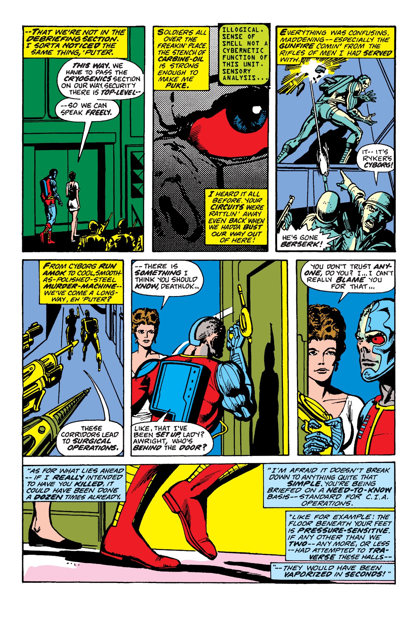 Read online Deathlok the Demolisher: The Complete Collection comic -  Issue # TPB - 169