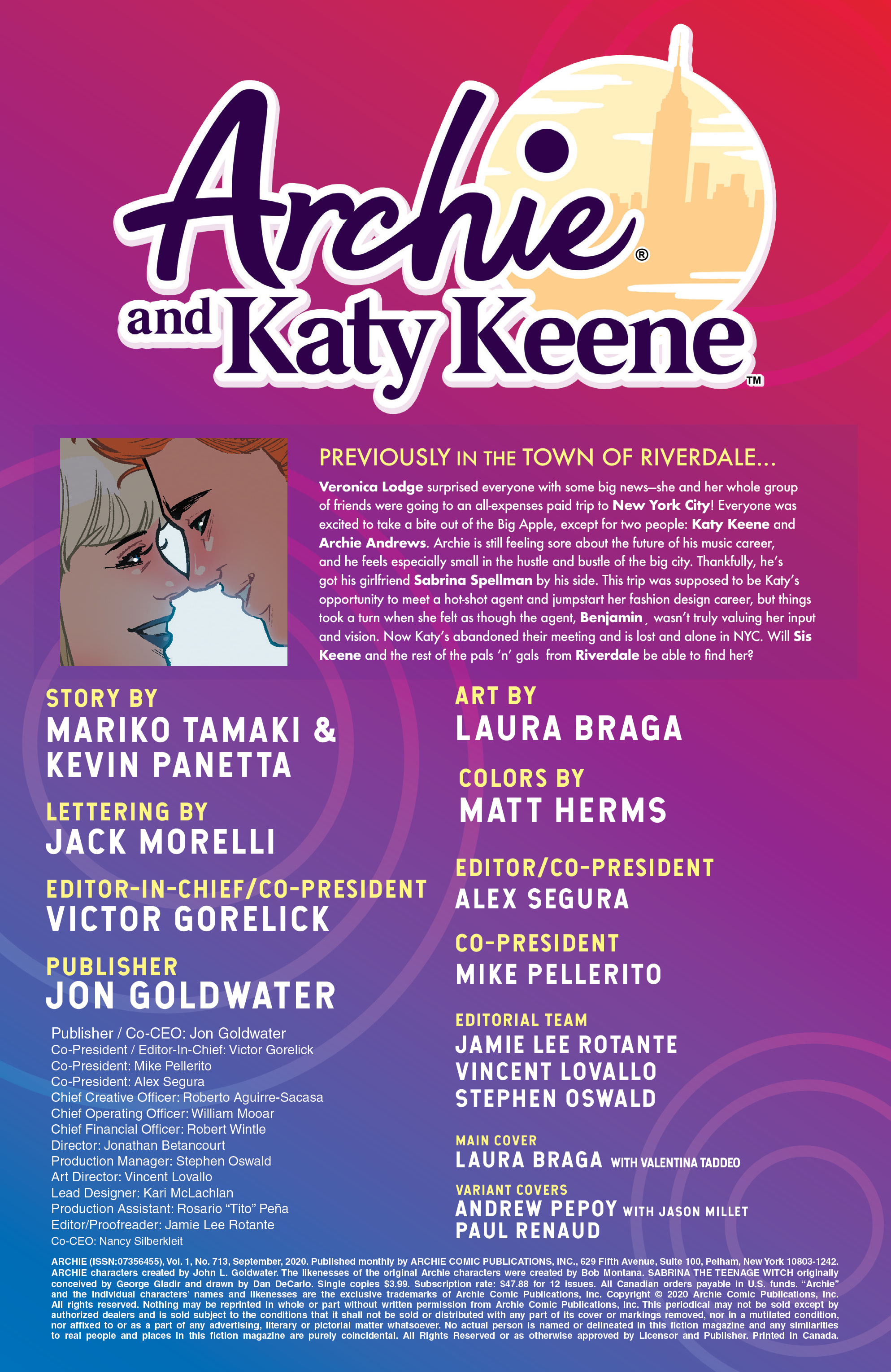 Read online Archie (2015) comic -  Issue #713 - 2