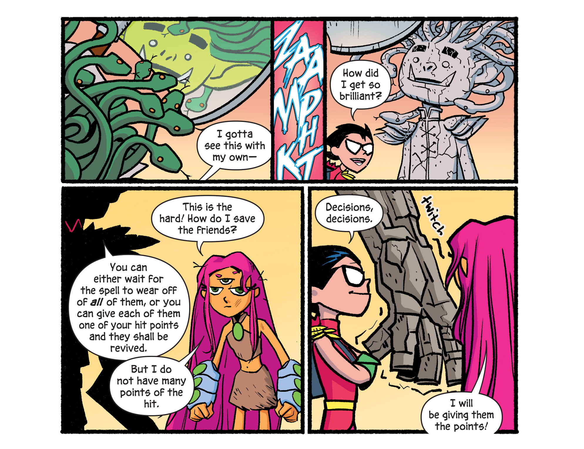 Read online Teen Titans Go! Roll With It! comic -  Issue #5 - 15