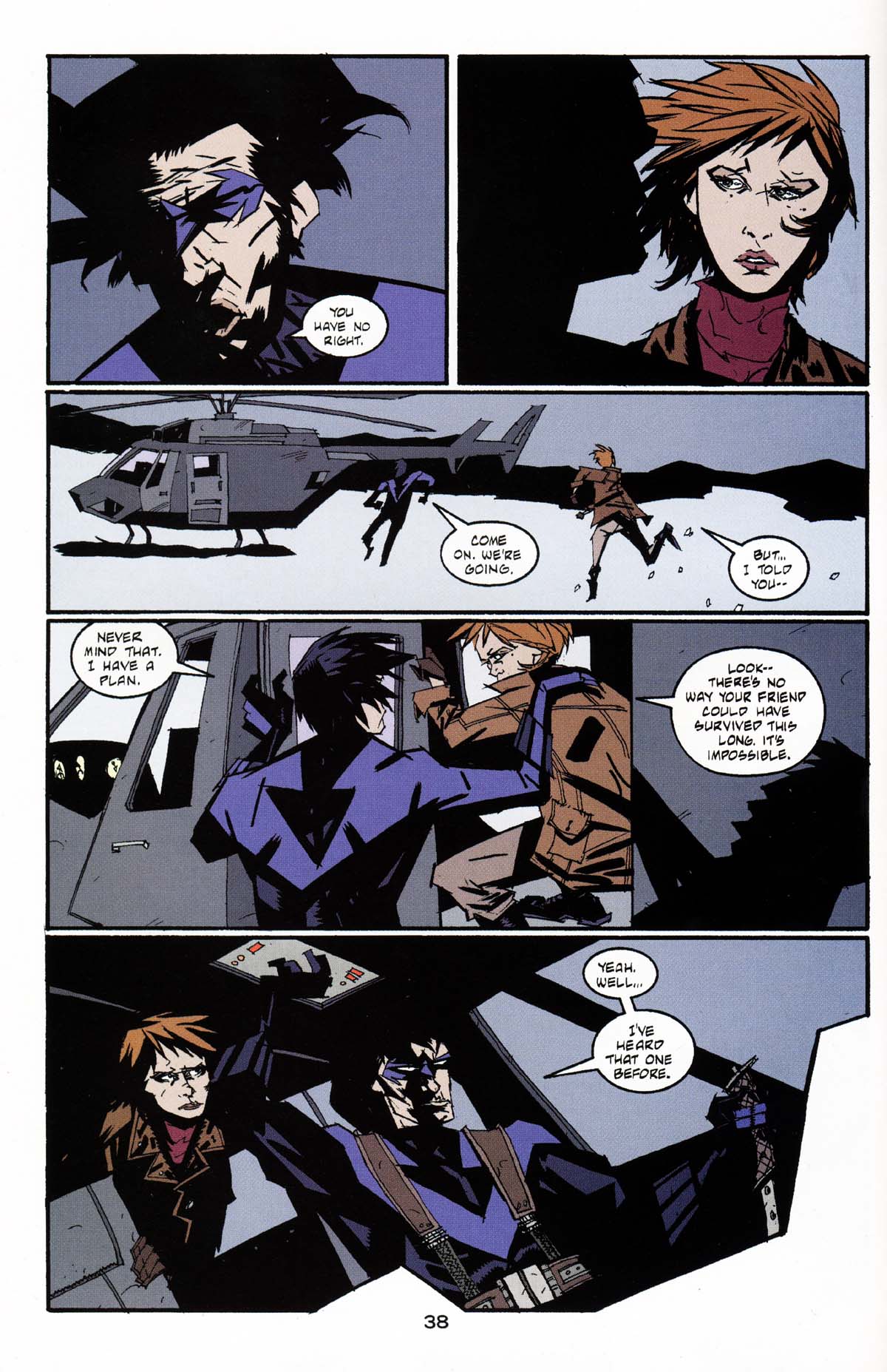 Read online Batman/Nightwing: Bloodborne comic -  Issue # Full - 40