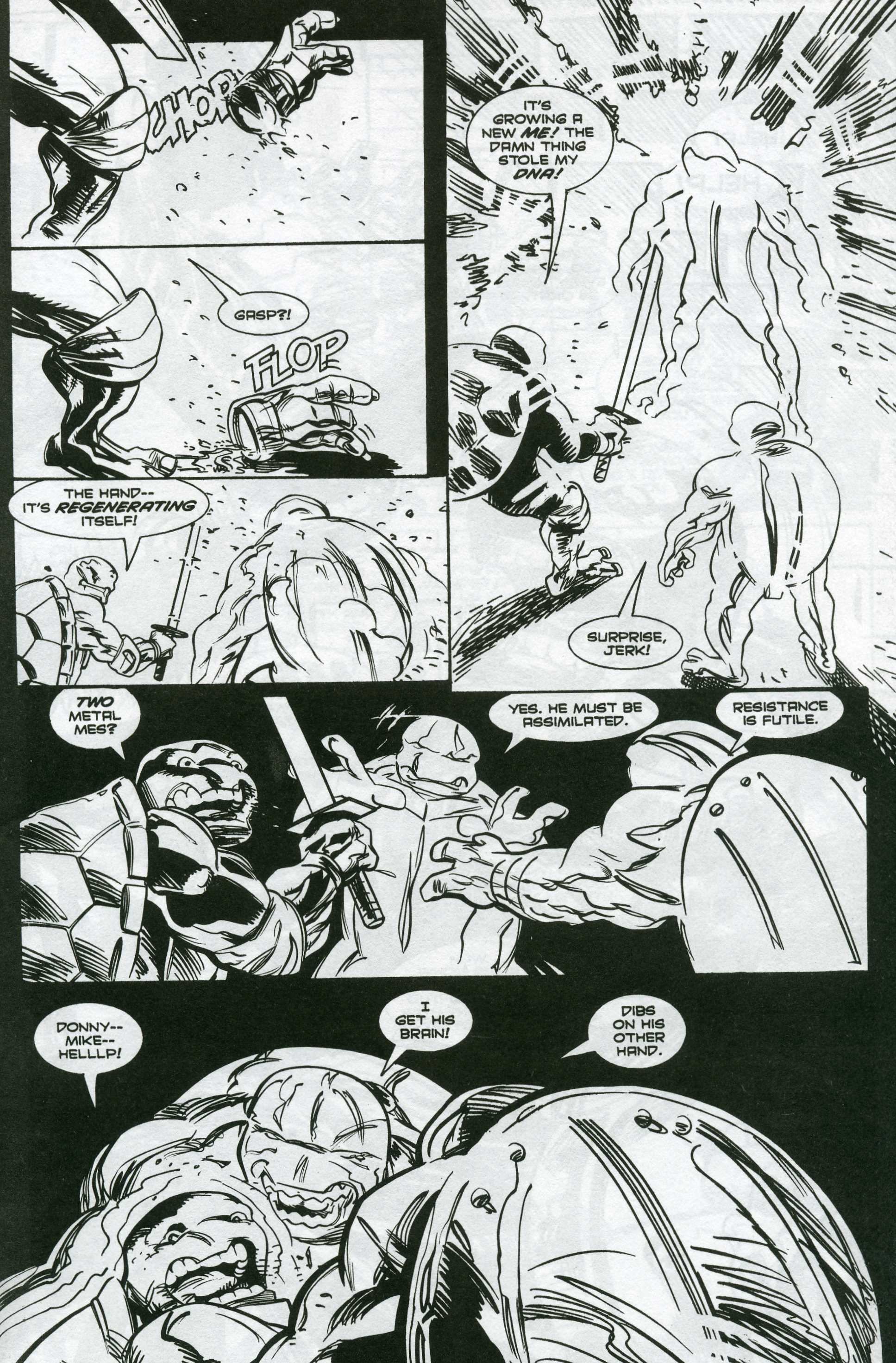 Read online Teenage Mutant Ninja Turtles (1996) comic -  Issue #22 - 4