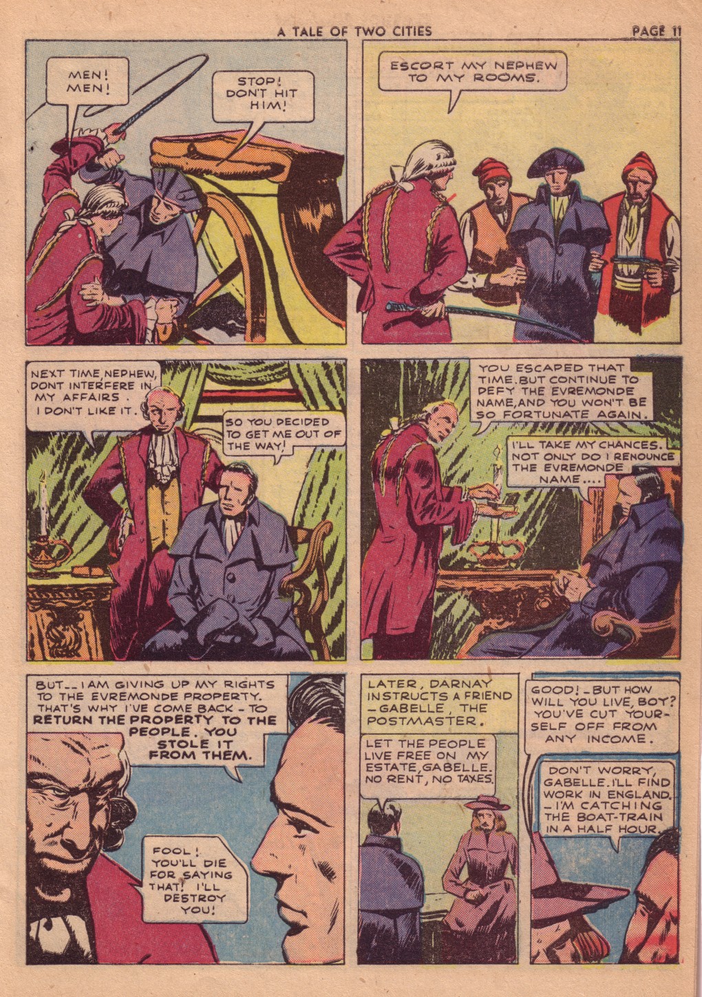 Read online Classics Illustrated comic -  Issue #6 - 13