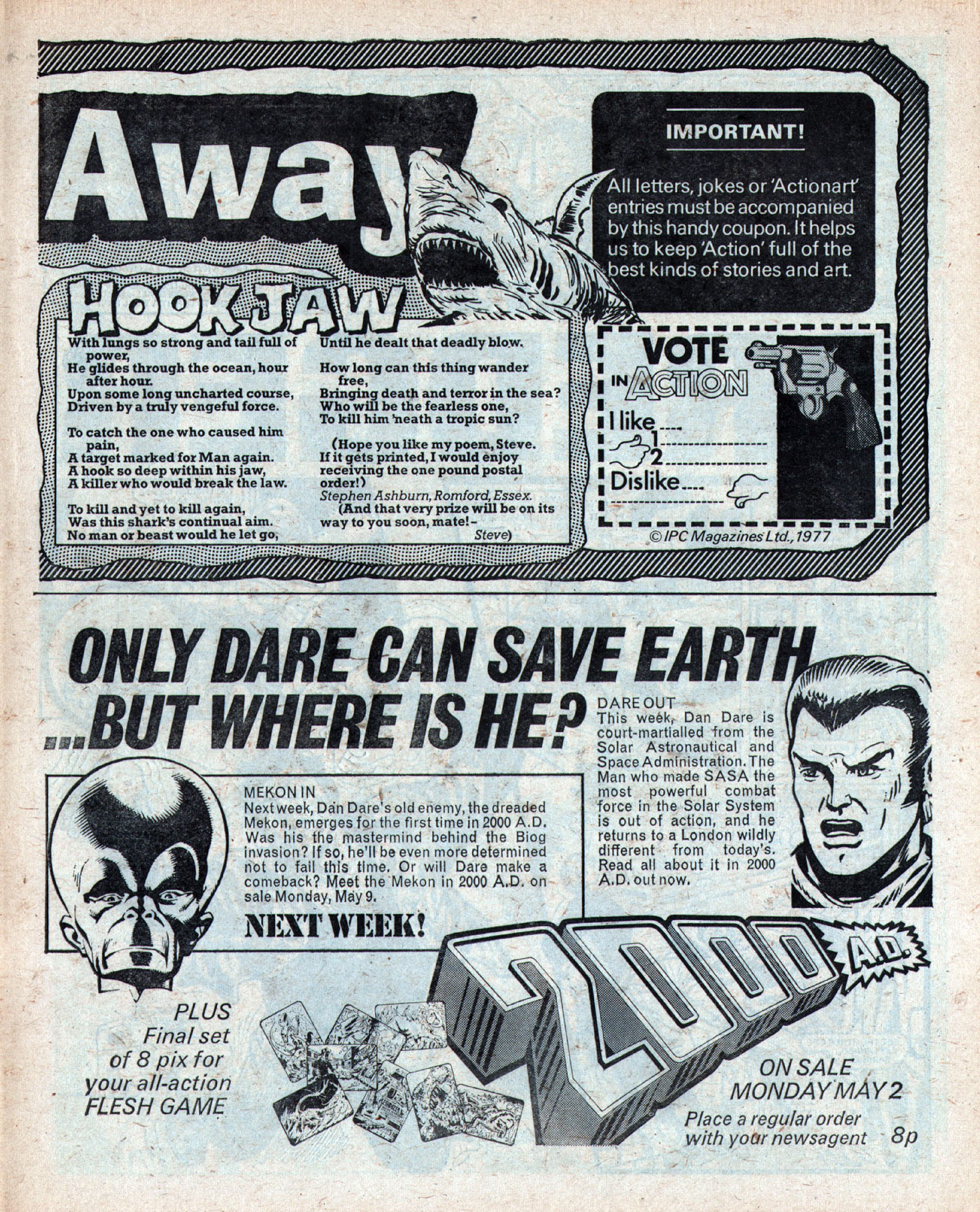 Read online Action (1976) comic -  Issue #60 - 3