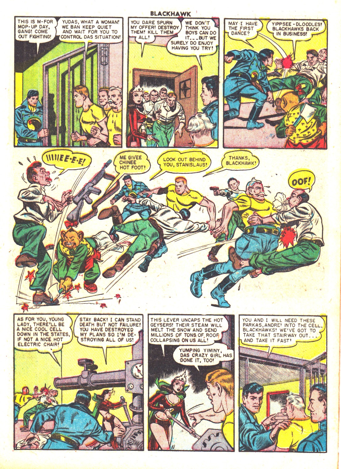 Read online Blackhawk (1957) comic -  Issue #37 - 13