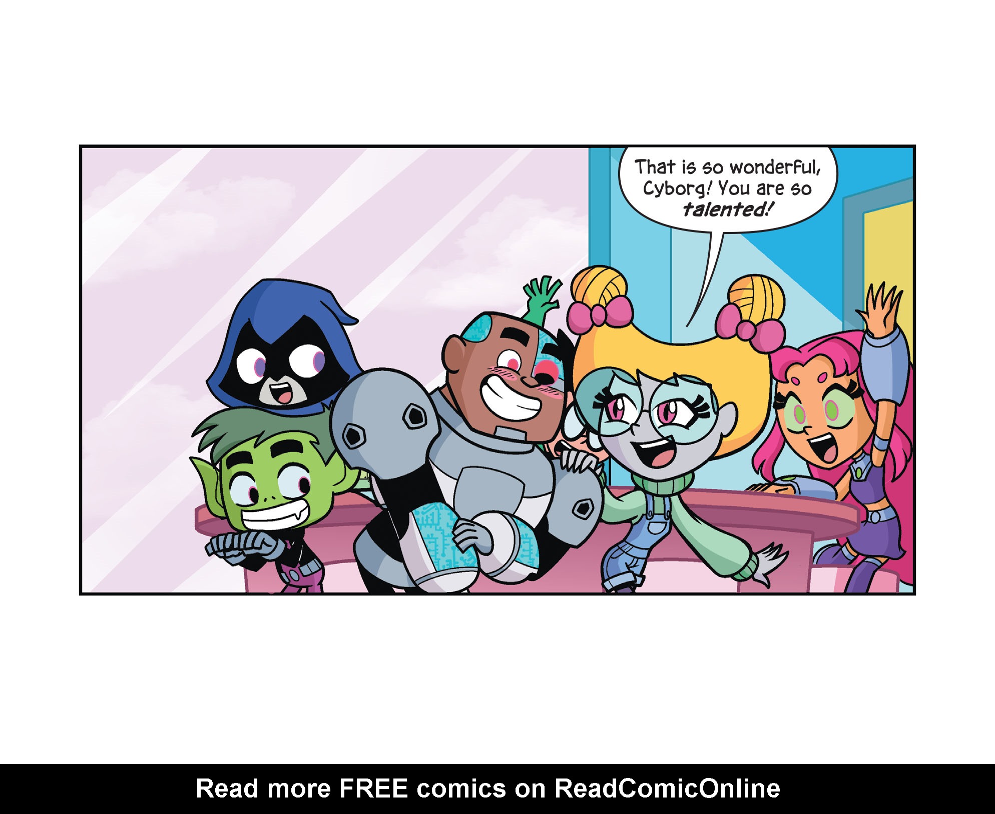 Read online Teen Titans Go! Roll With It! comic -  Issue #7 - 16