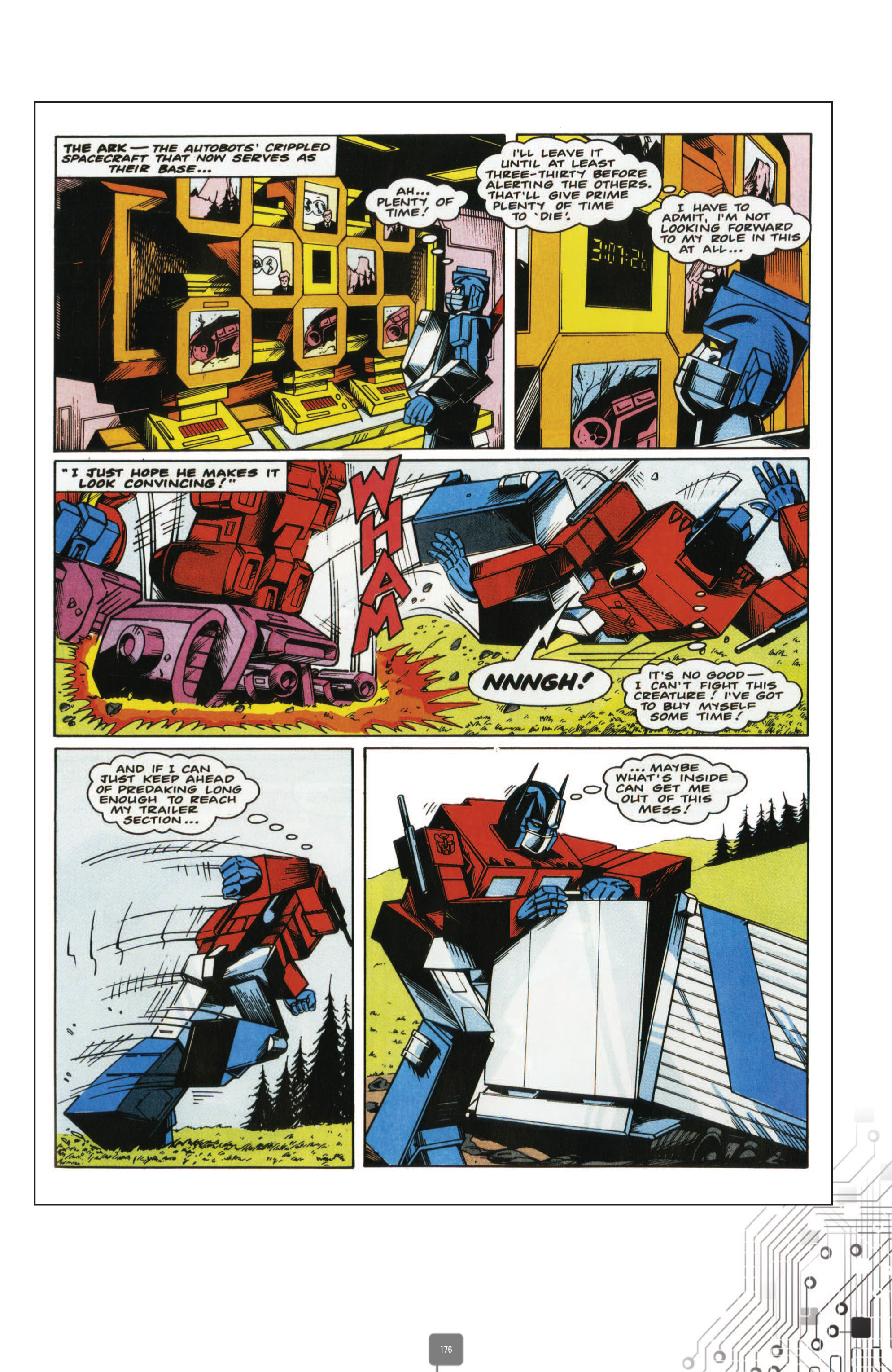 Read online The Transformers Classics UK comic -  Issue # TPB 3 - 177