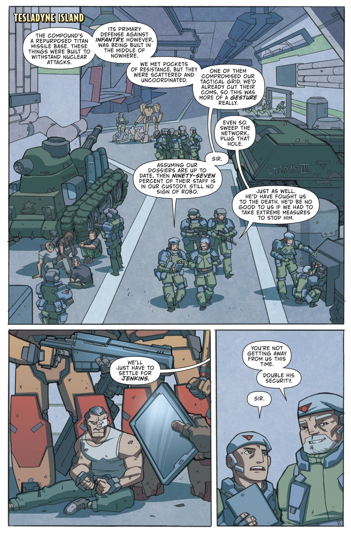 Read online Atomic Robo and the Savage Sword of Dr. Dinosaur comic -  Issue #5 - 5