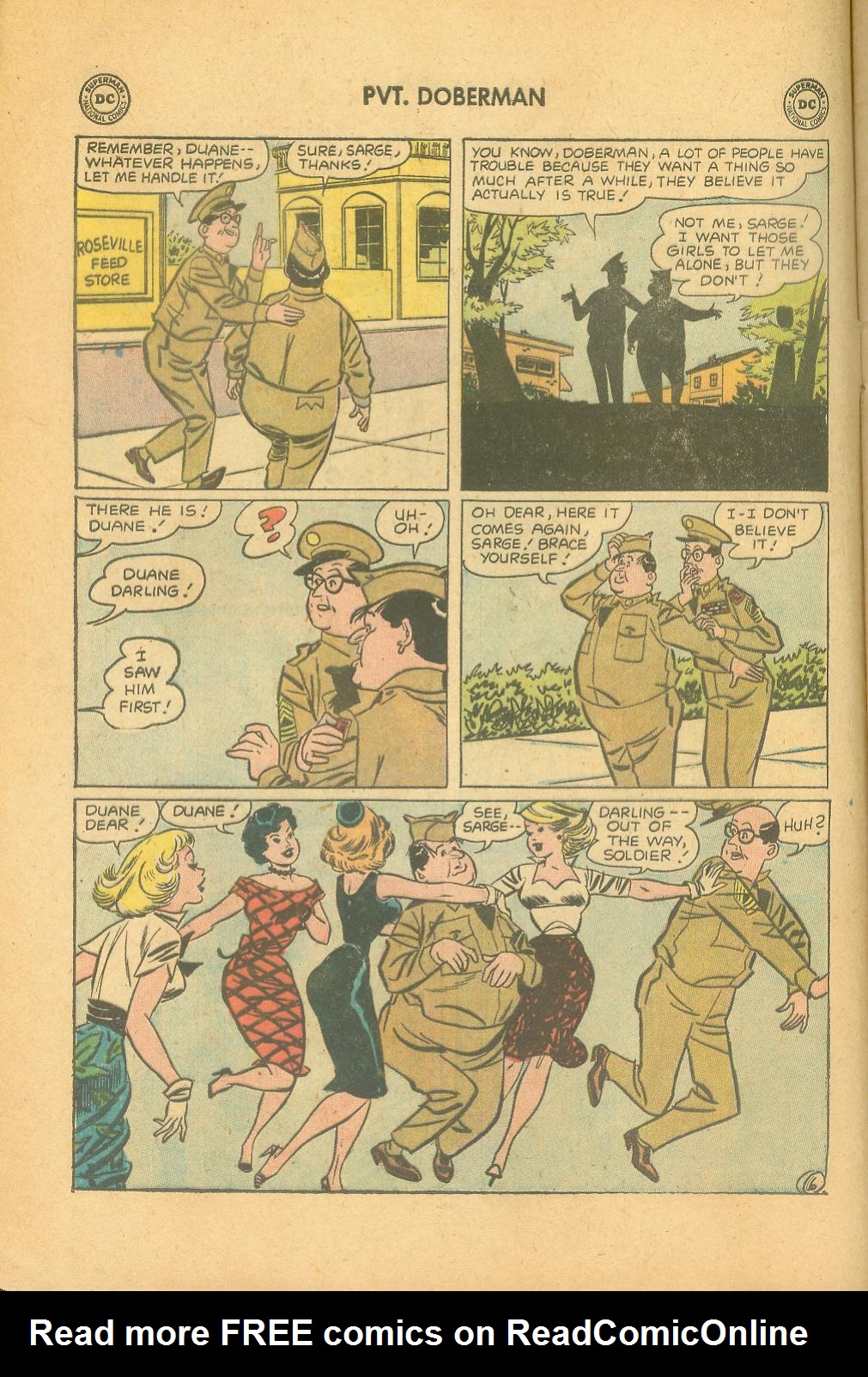 Read online Sgt. Bilko's Pvt. Doberman comic -  Issue #3 - 8
