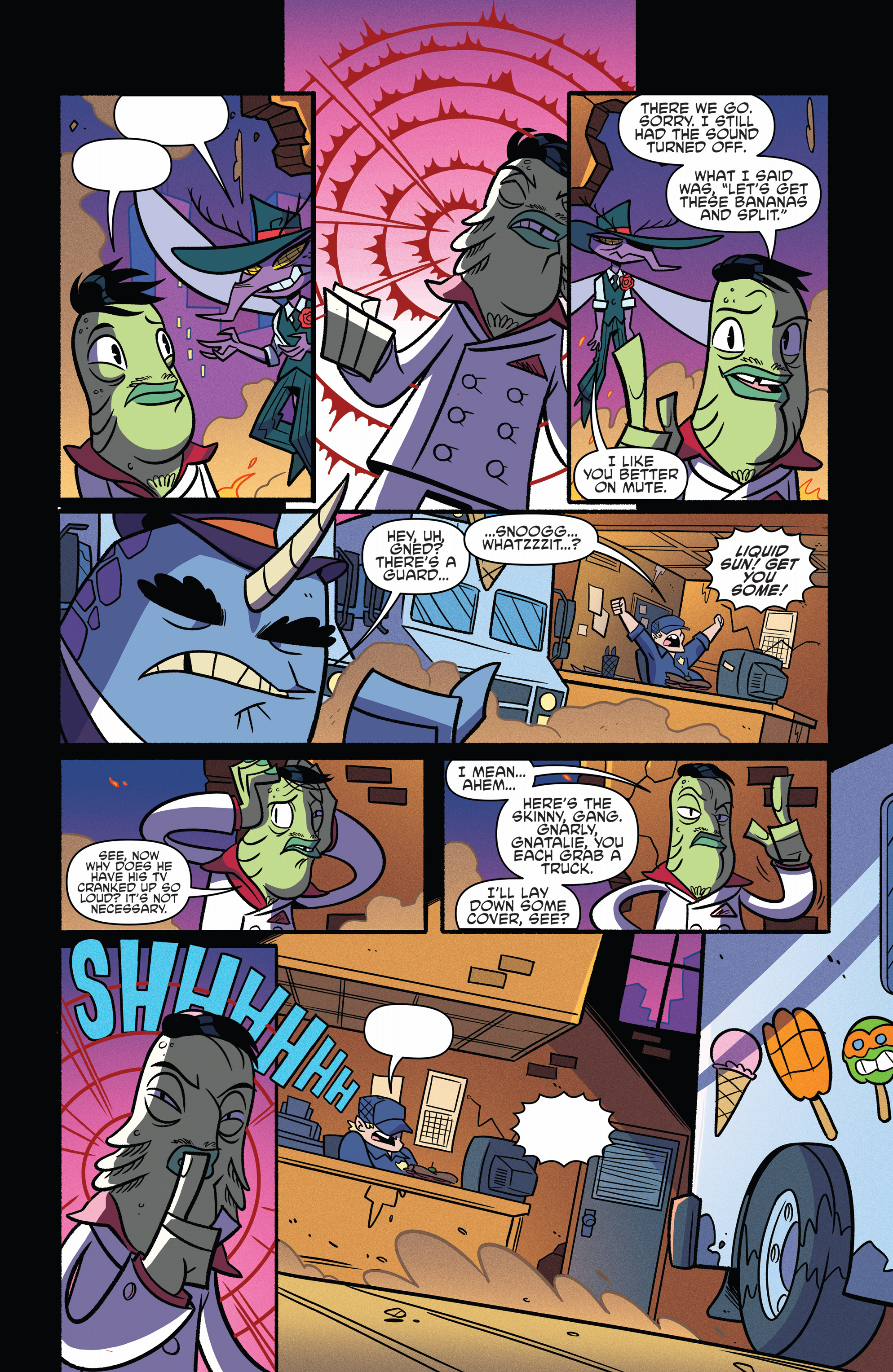 Read online Rise of the Teenage Mutant Ninja Turtles: Sound Off! comic -  Issue #1 - 6