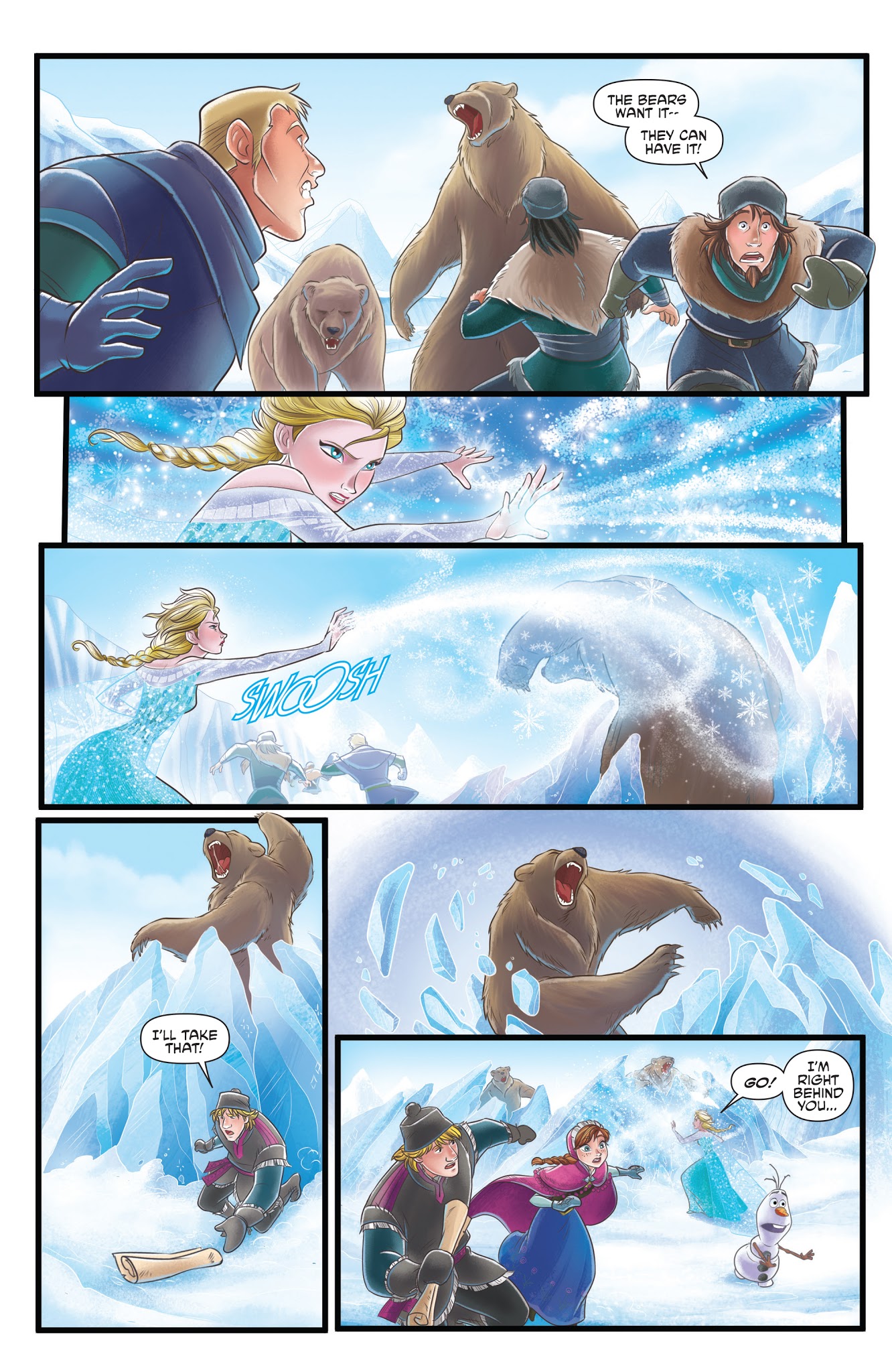 Read online Disney Frozen comic -  Issue #4 - 12