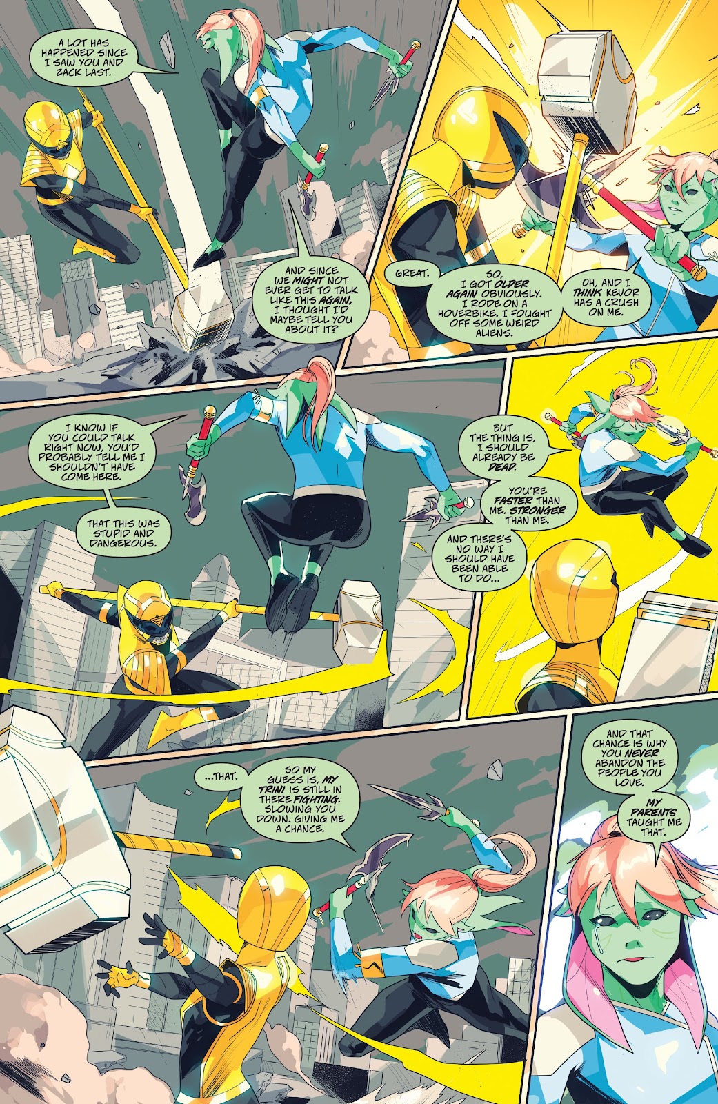 Mighty Morphin Power Rangers (2022) issue Full - Page 19