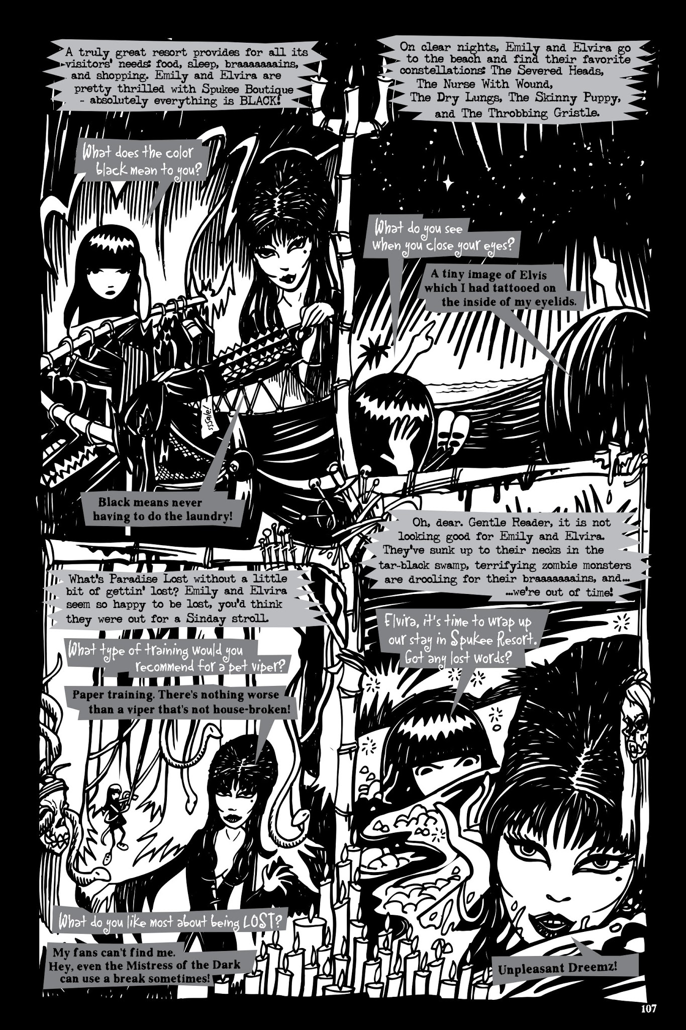 Read online The Complete Emily The Strange: All Things Strange comic -  Issue # TPB - 104