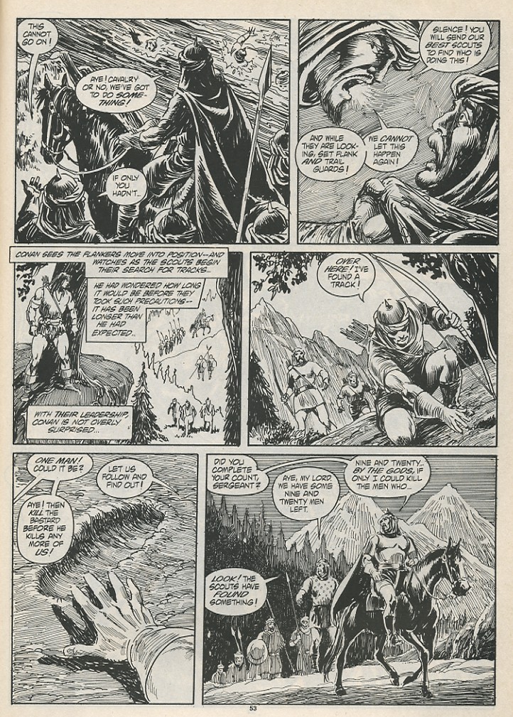 Read online The Savage Sword Of Conan comic -  Issue #189 - 55