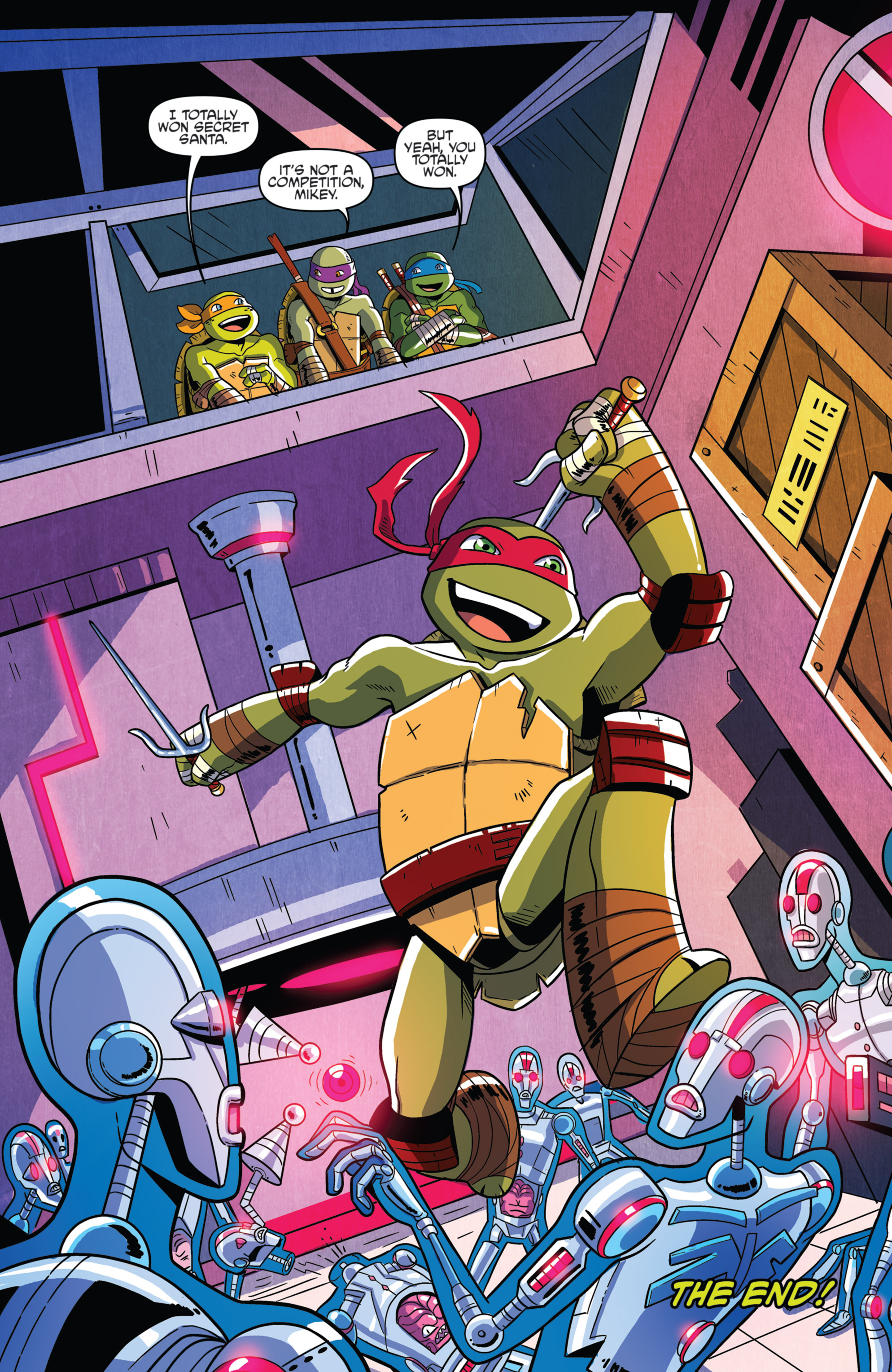 Read online Teenage Mutant Ninja Turtles New Animated Adventures comic -  Issue #18 - 22
