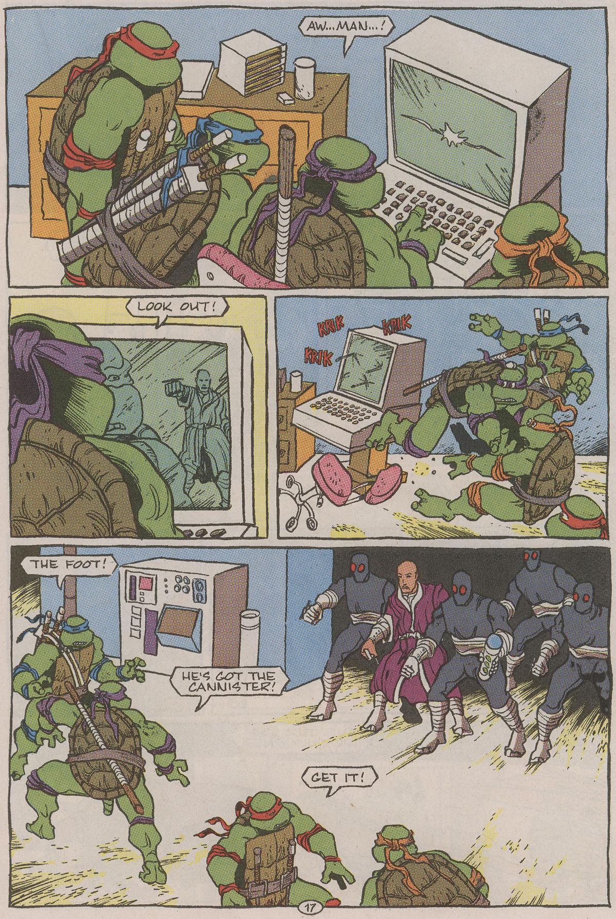 Read online Teenage Mutant Ninja Turtles II: The Secret of the Ooze Official Movie Adaptation comic -  Issue # Full - 18