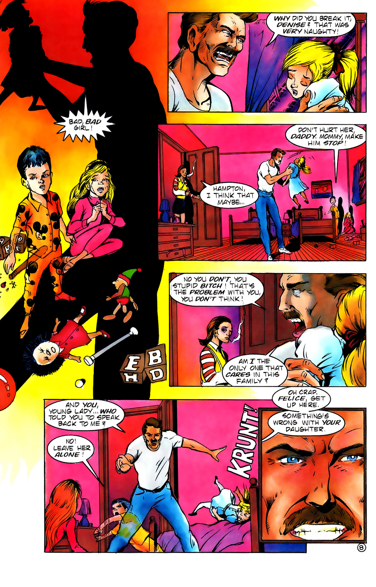 Read online Nightmares On Elm Street comic -  Issue #4 - 9